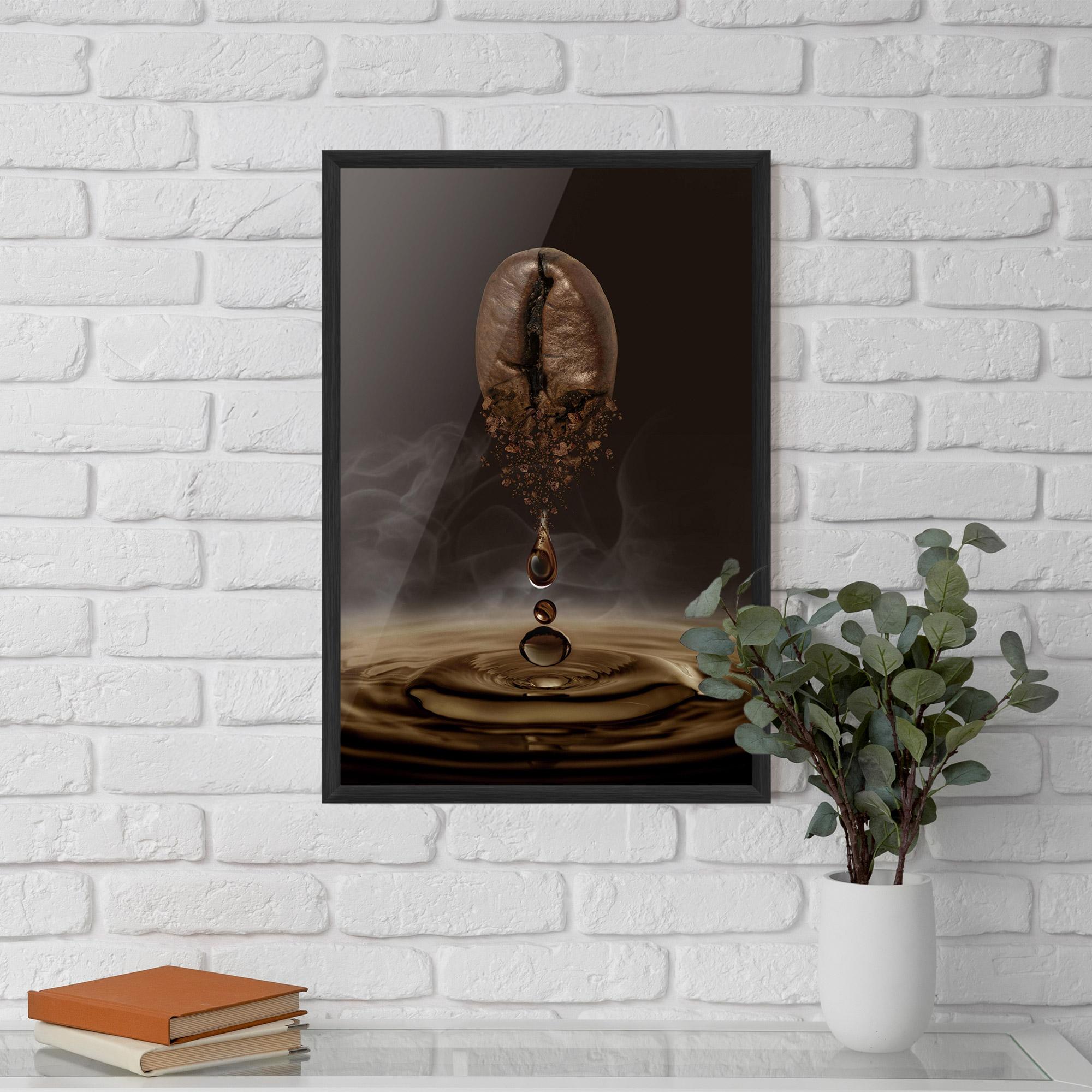 Gerahmte Poster Coffee Drip Concept mockup 5