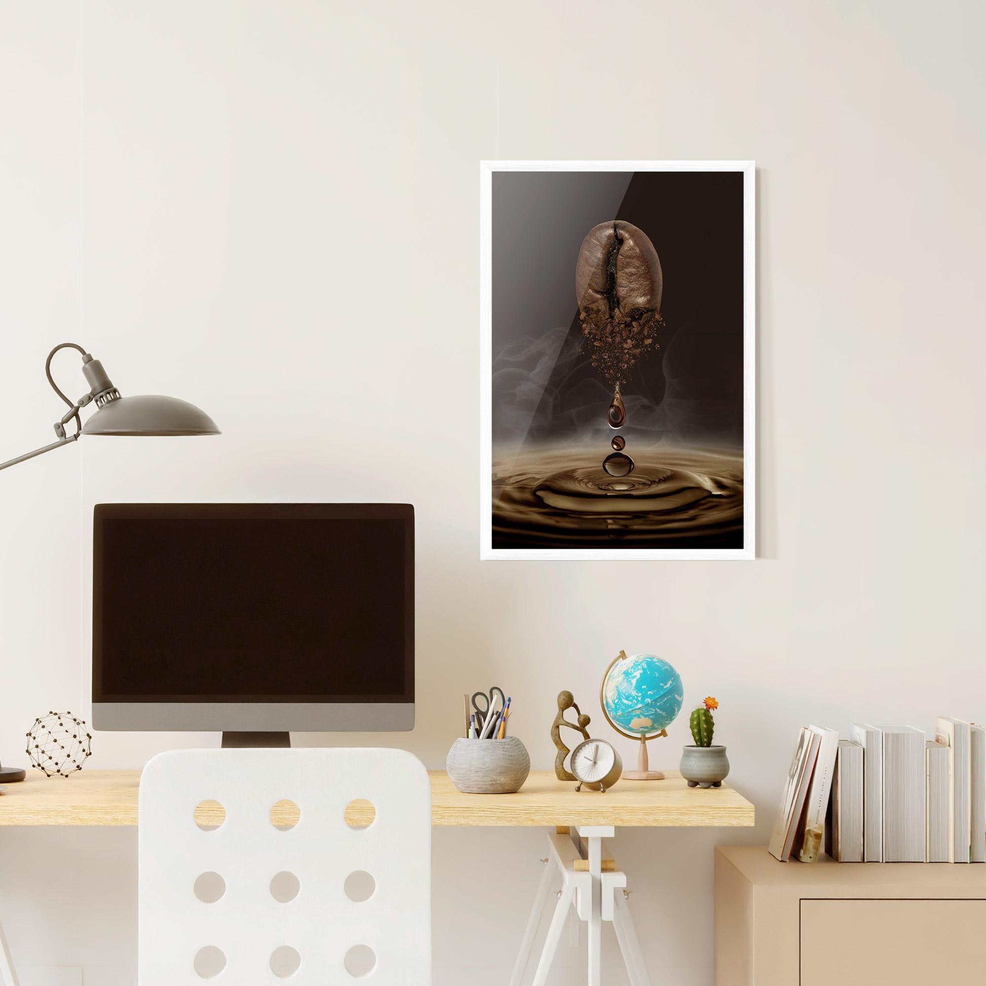 Gerahmte Poster Coffee Drip Concept mockup 6