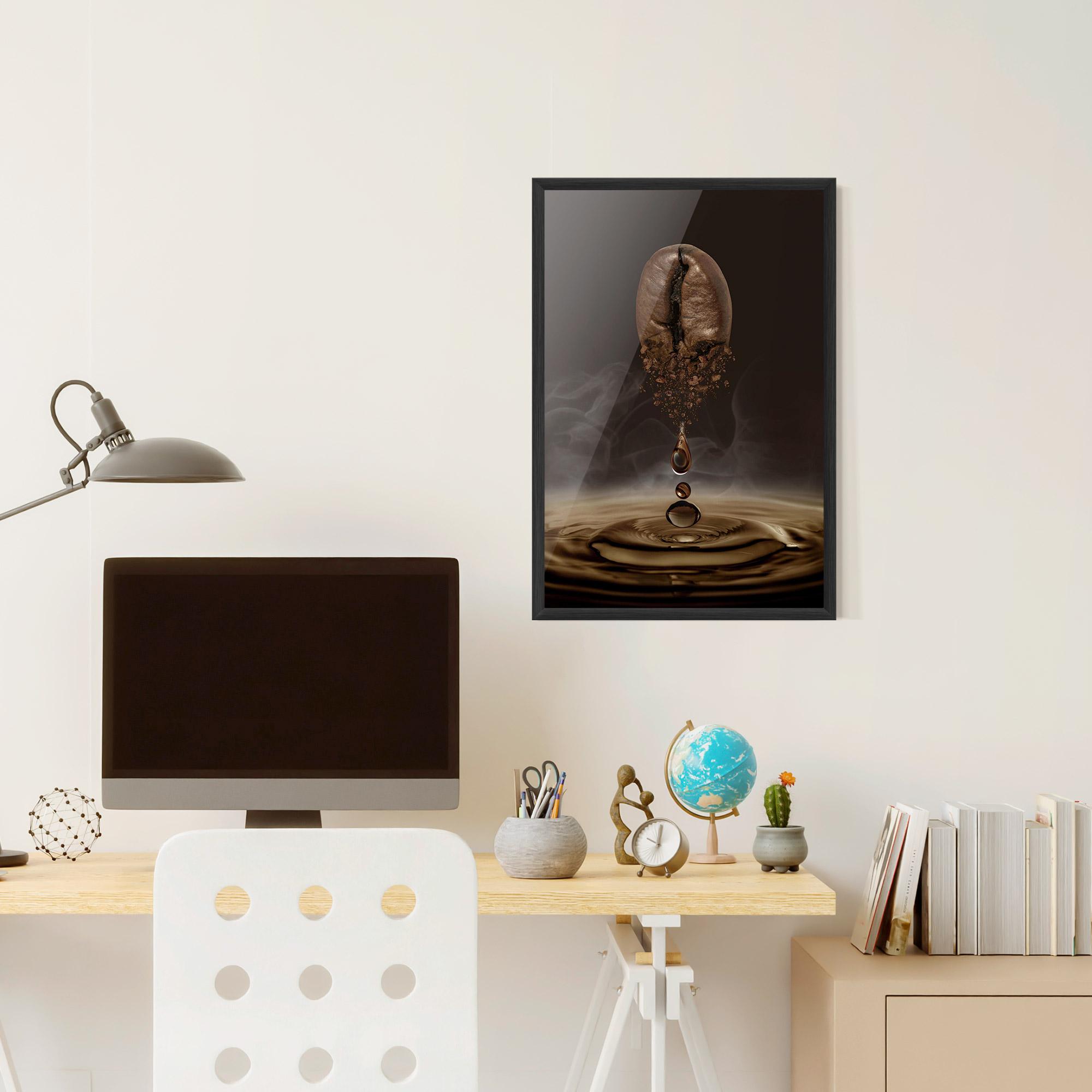 Gerahmte Poster Coffee Drip Concept mockup 6