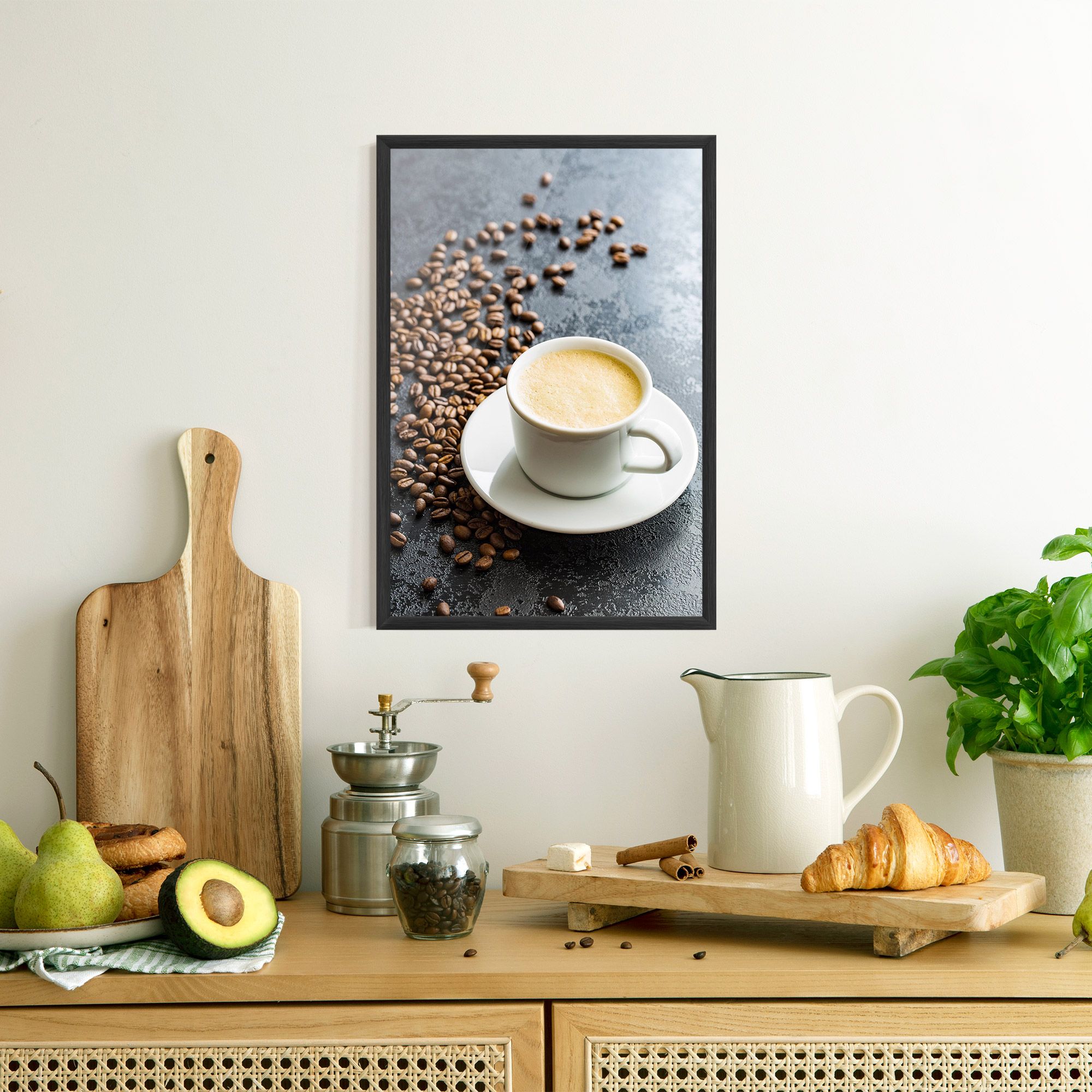 Hot Cappuccino Coffee mockup 8