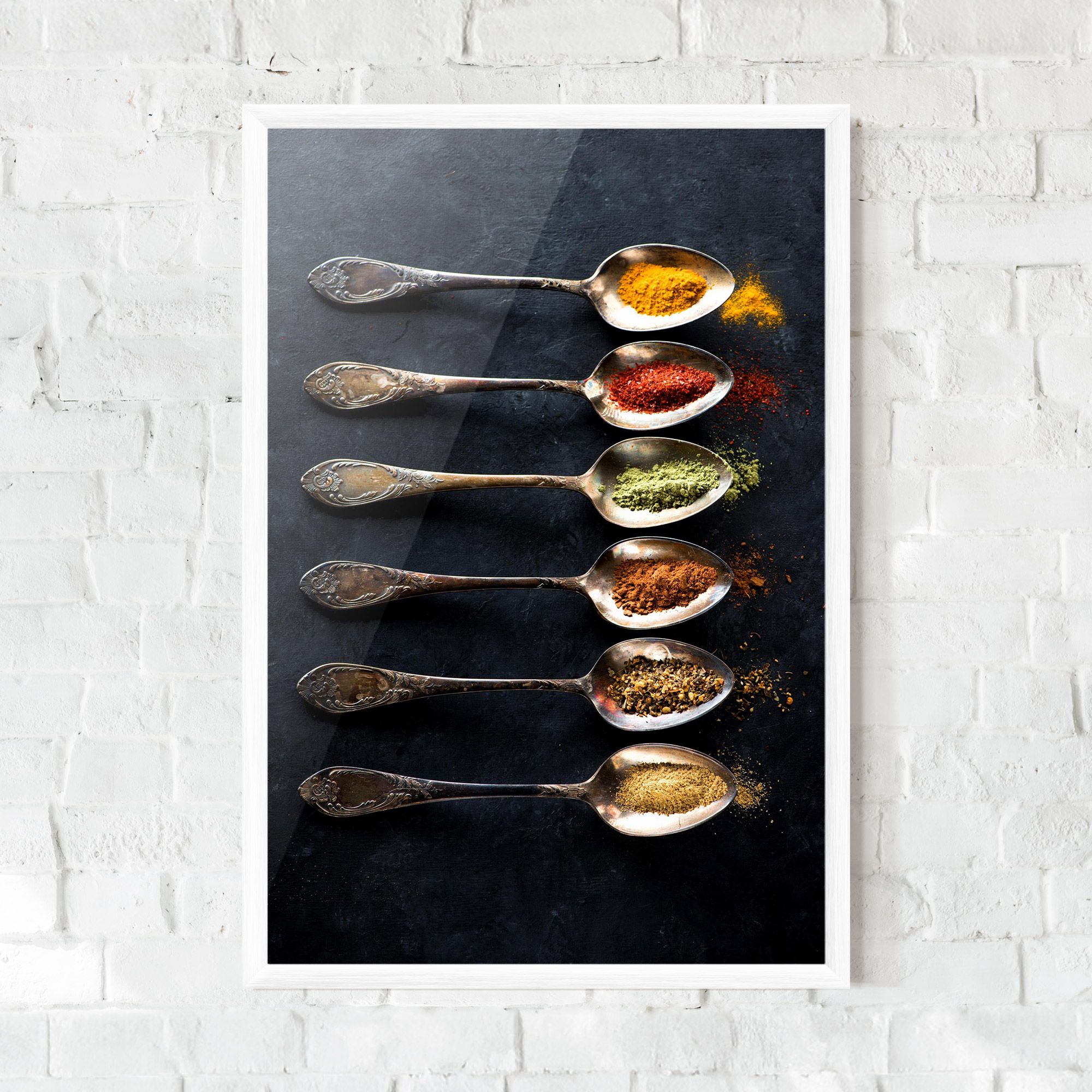 Spices Herbs Spoons mockup 0