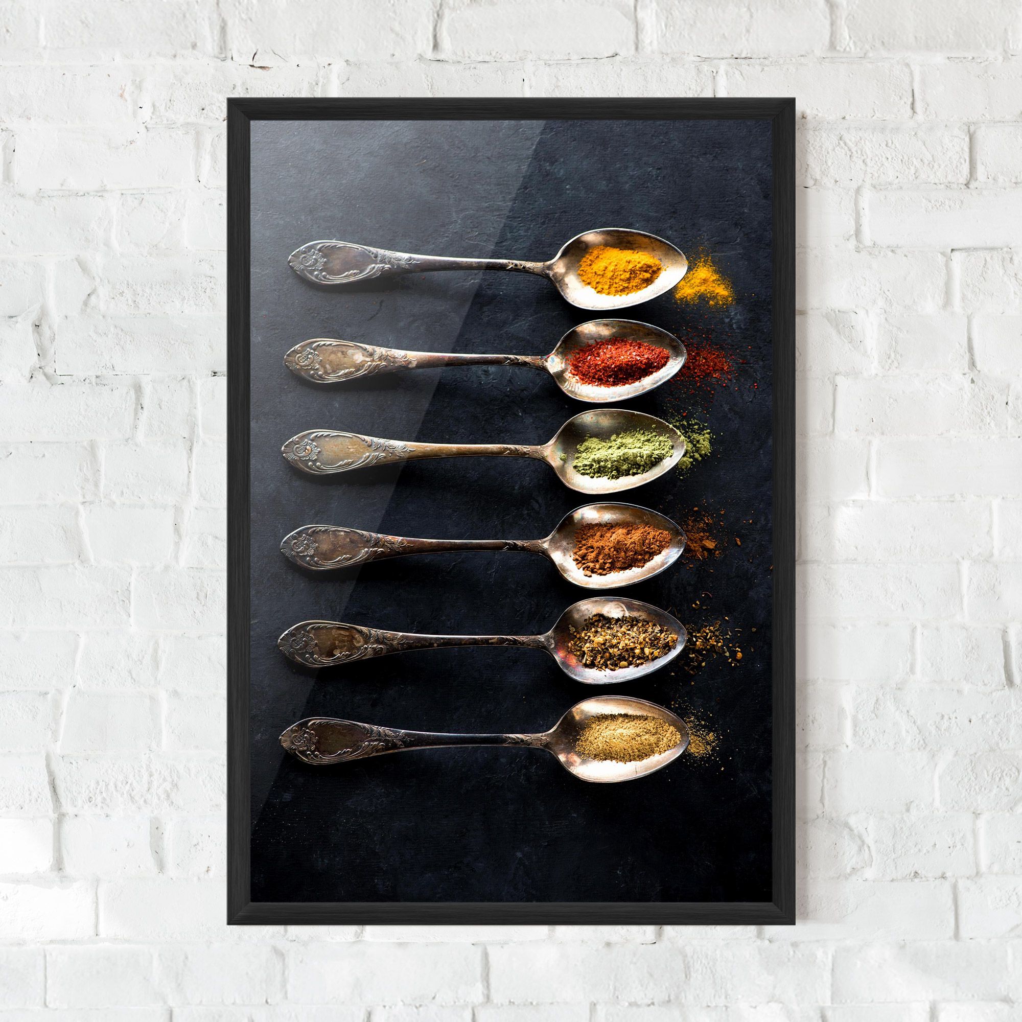 Spices Herbs Spoons mockup 0