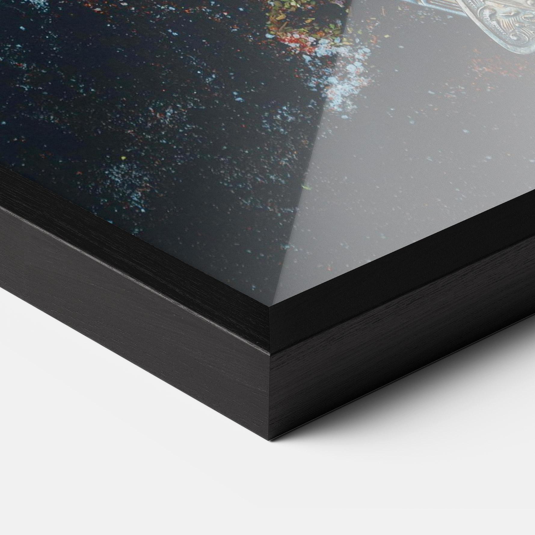 Gerahmte Poster Spices Cooking Spoons mockup 3