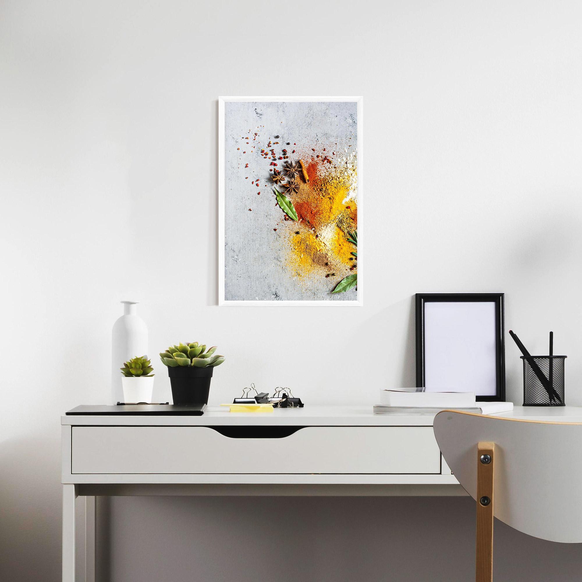 Gerahmte Poster Spice Powders mockup 7