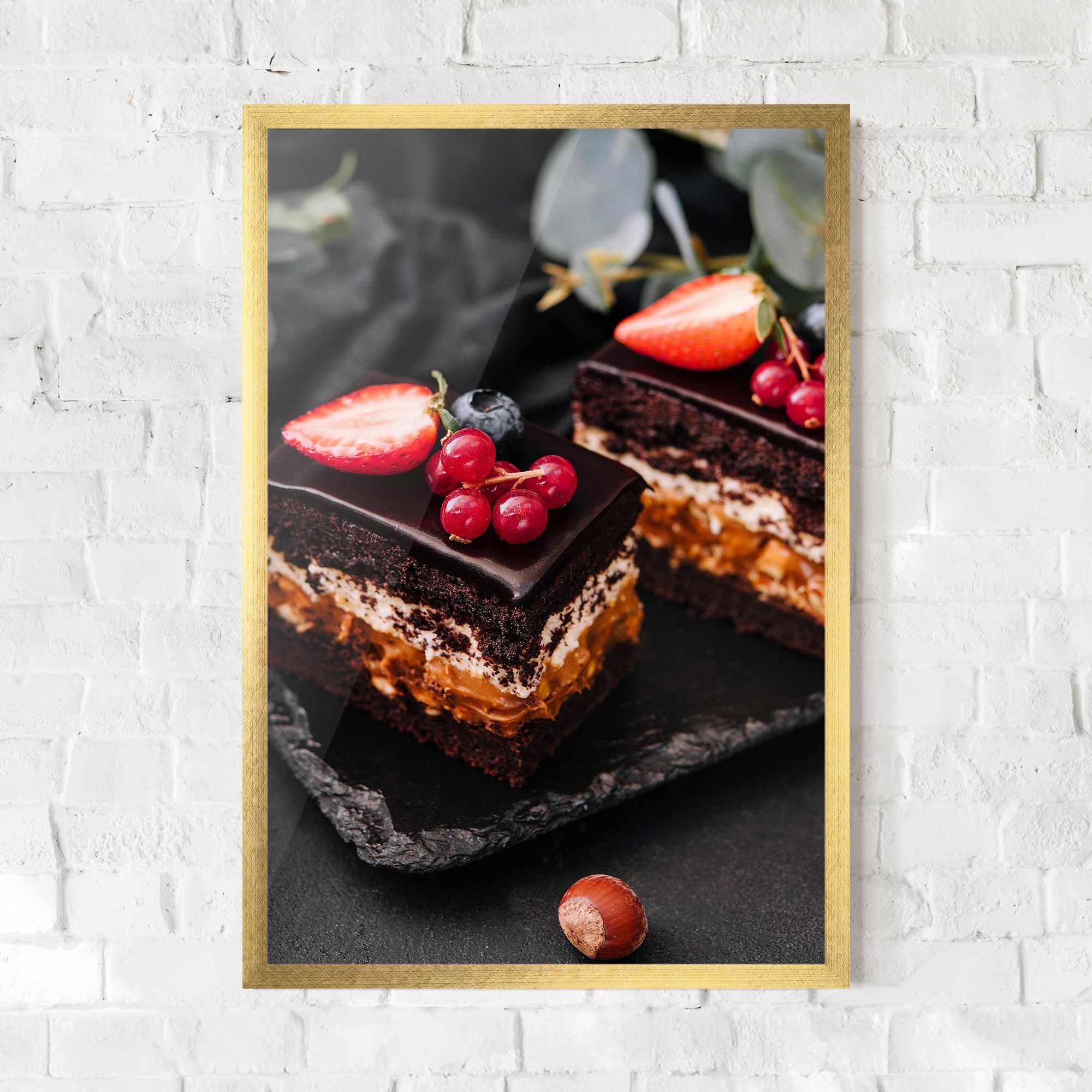Chocolate Berries Cake mockup 0