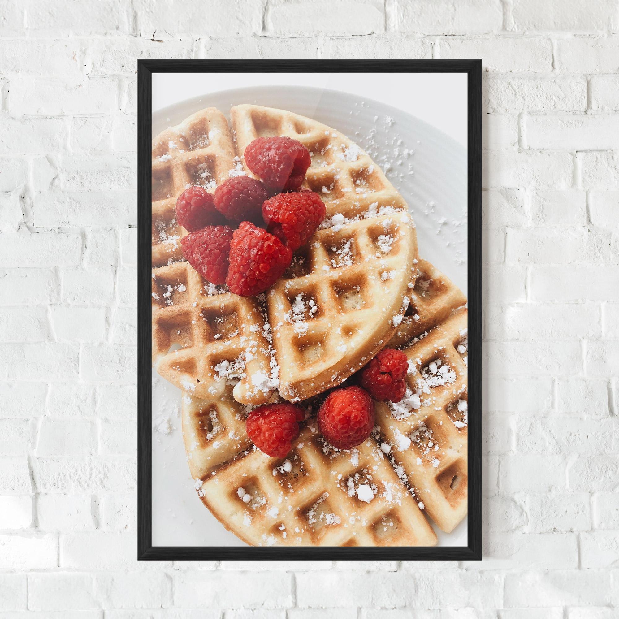 Gerahmte Poster Morning Dessert mockup 0