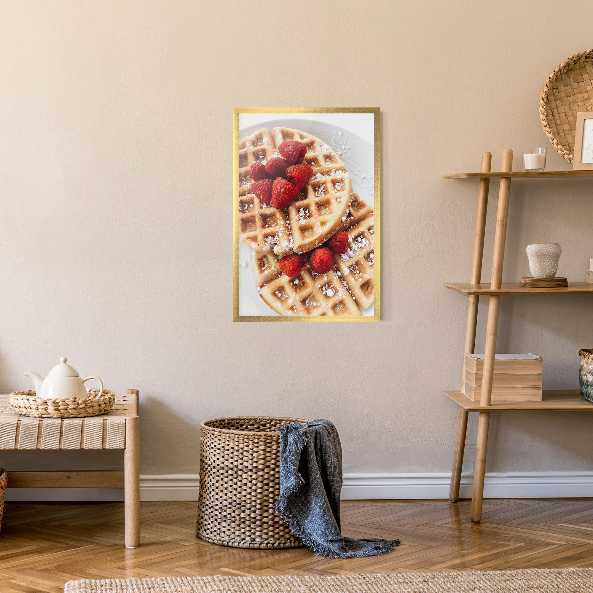 Gerahmte Poster Morning Dessert mockup 9