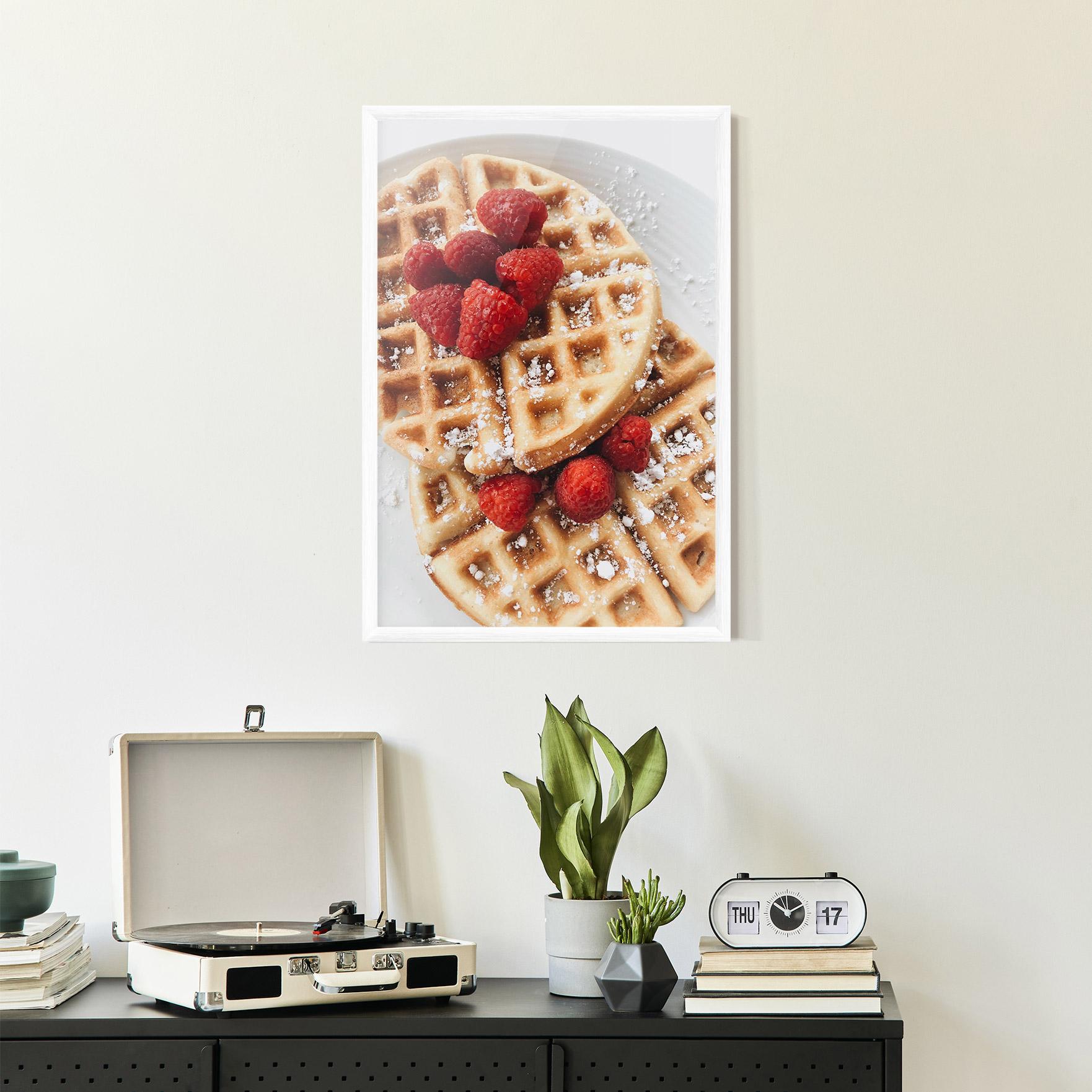 Gerahmte Poster Morning Dessert mockup 2