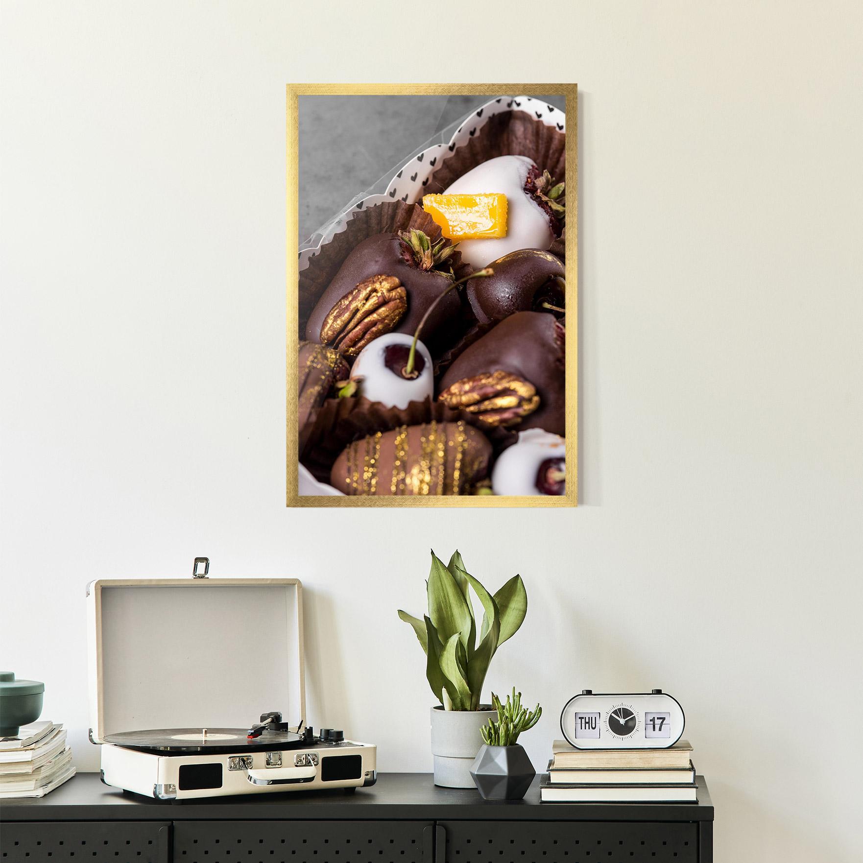 Gerahmte Poster Chocolate Covered mockup 2