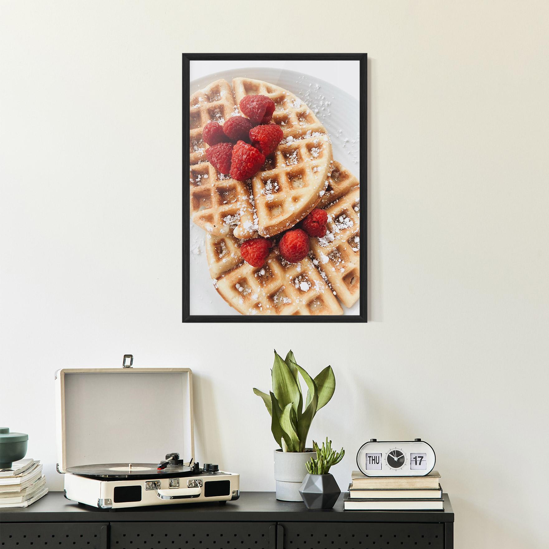 Gerahmte Poster Morning Dessert mockup 2