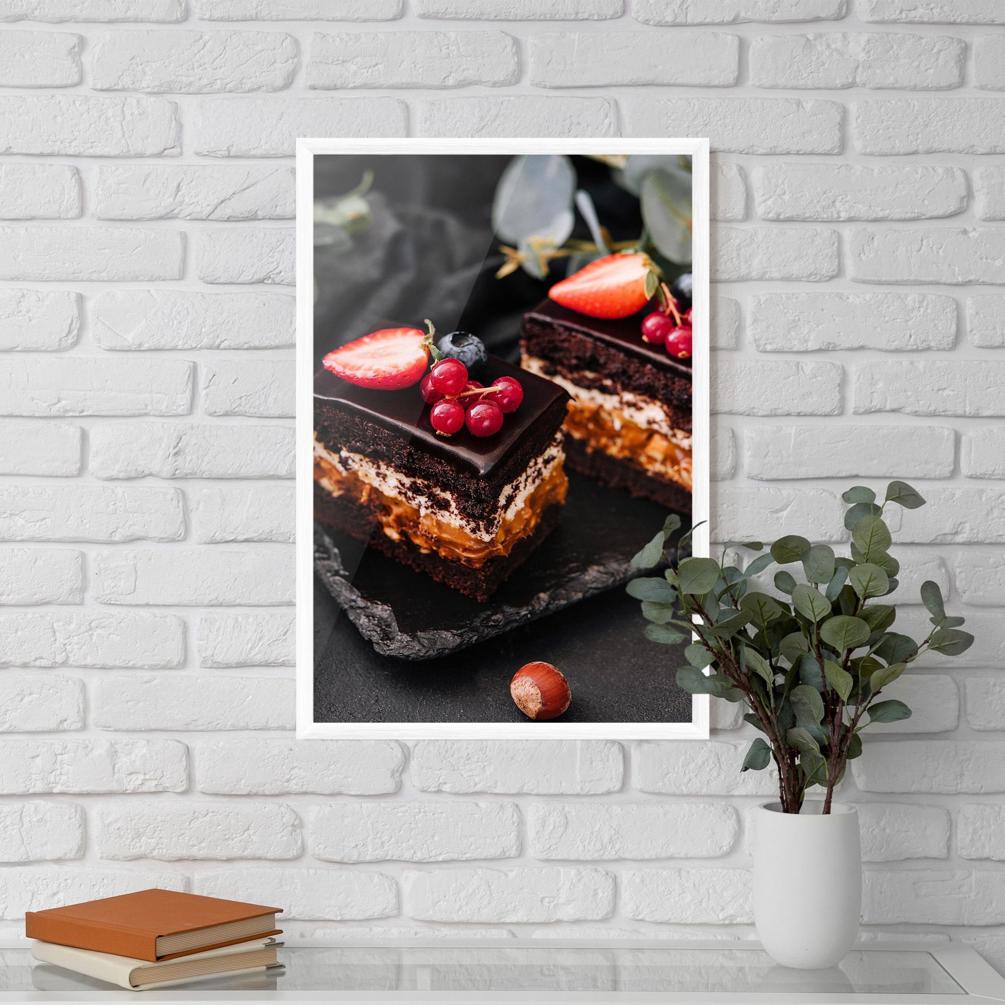 Chocolate Berries Cake mockup 5