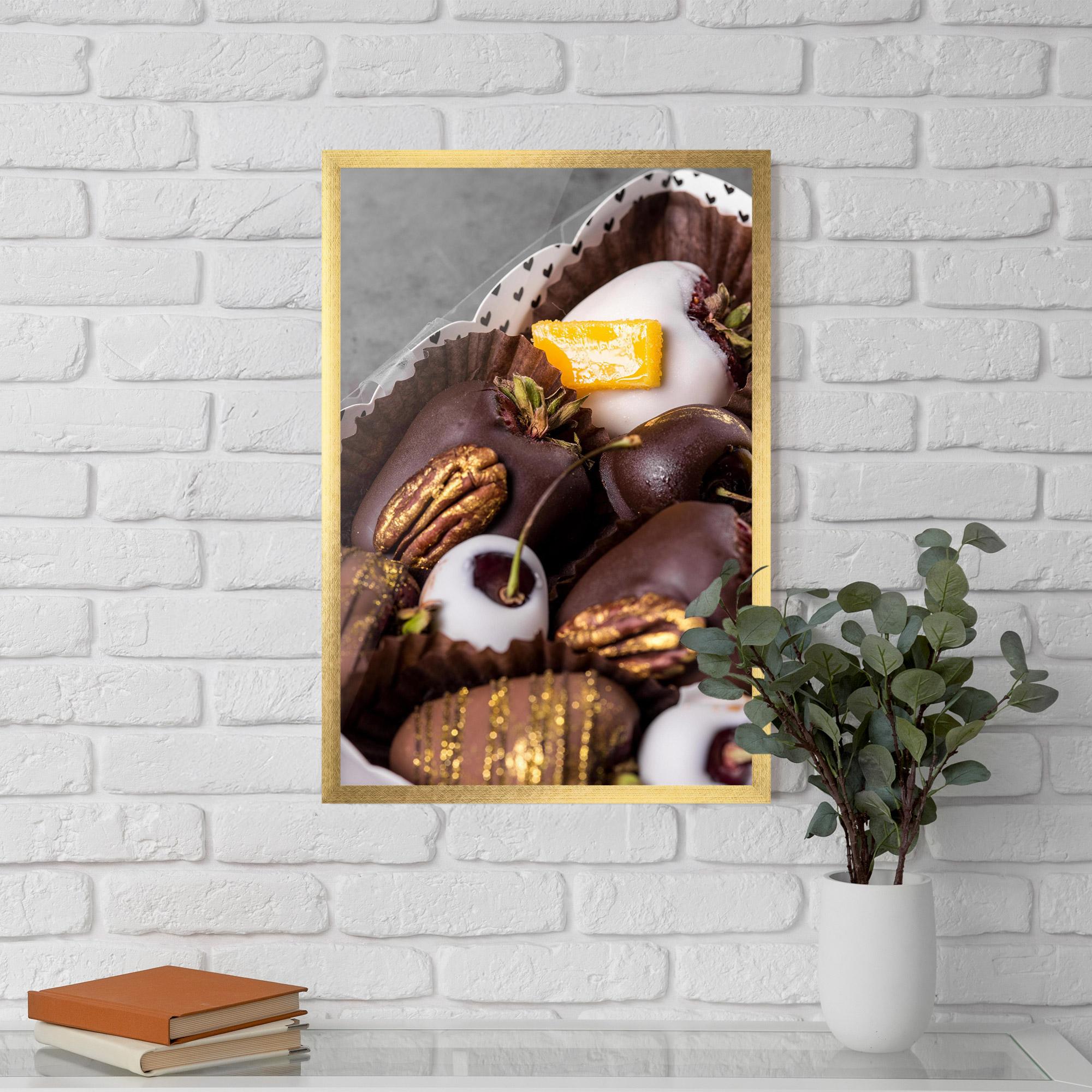 Gerahmte Poster Chocolate Covered mockup 5