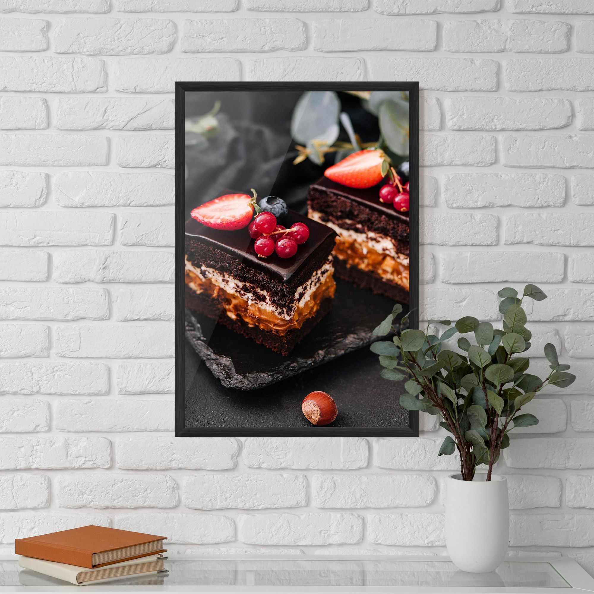 Chocolate Berries Cake mockup 5