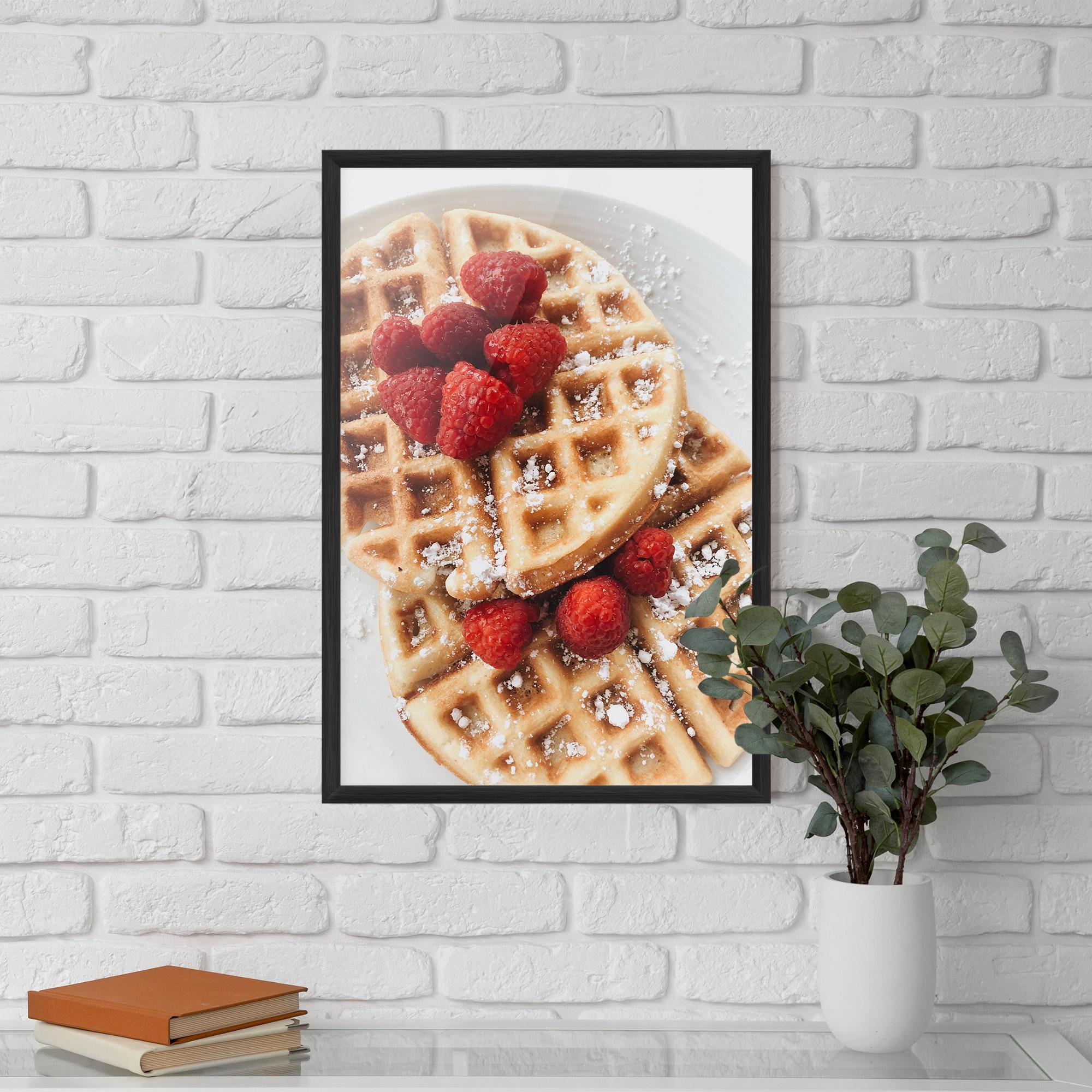 Gerahmte Poster Morning Dessert mockup 5