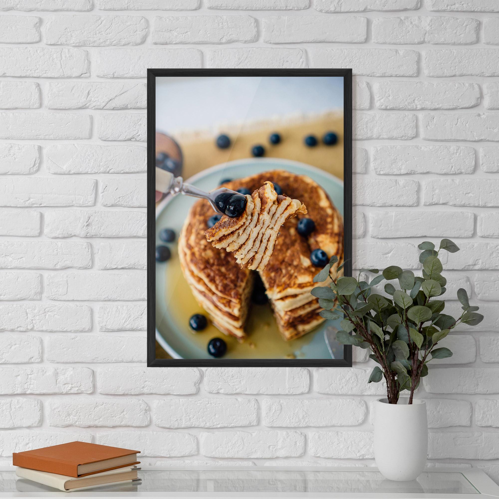 Gerahmte Poster Pancakes mockup 5