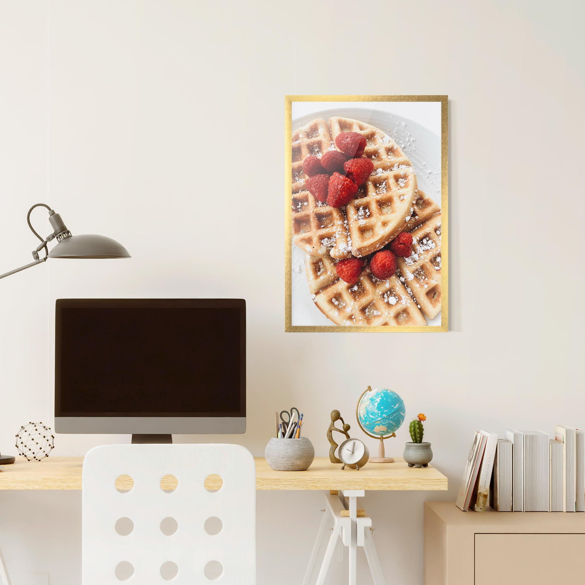 Gerahmte Poster Morning Dessert mockup 6