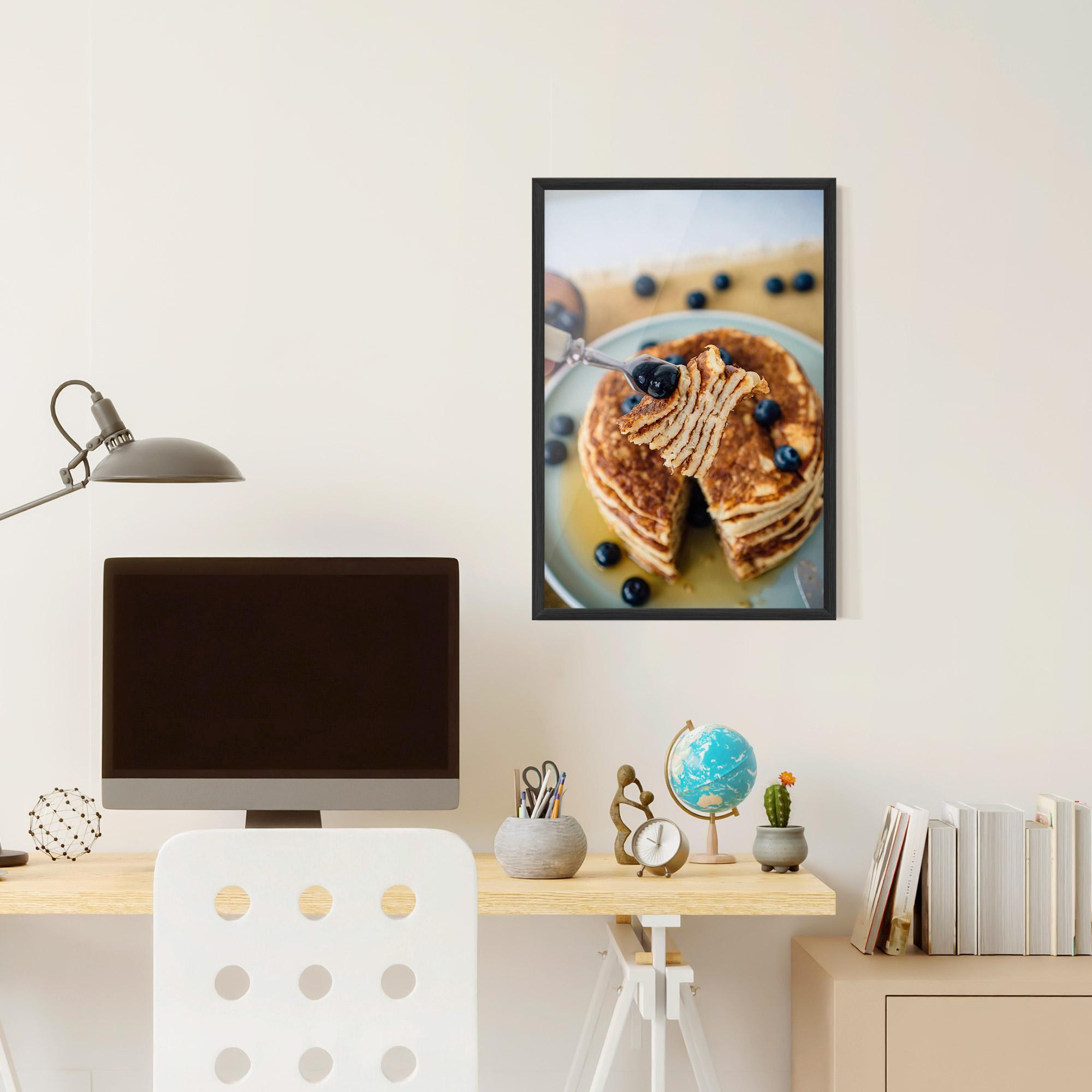 Gerahmte Poster Pancakes mockup 6