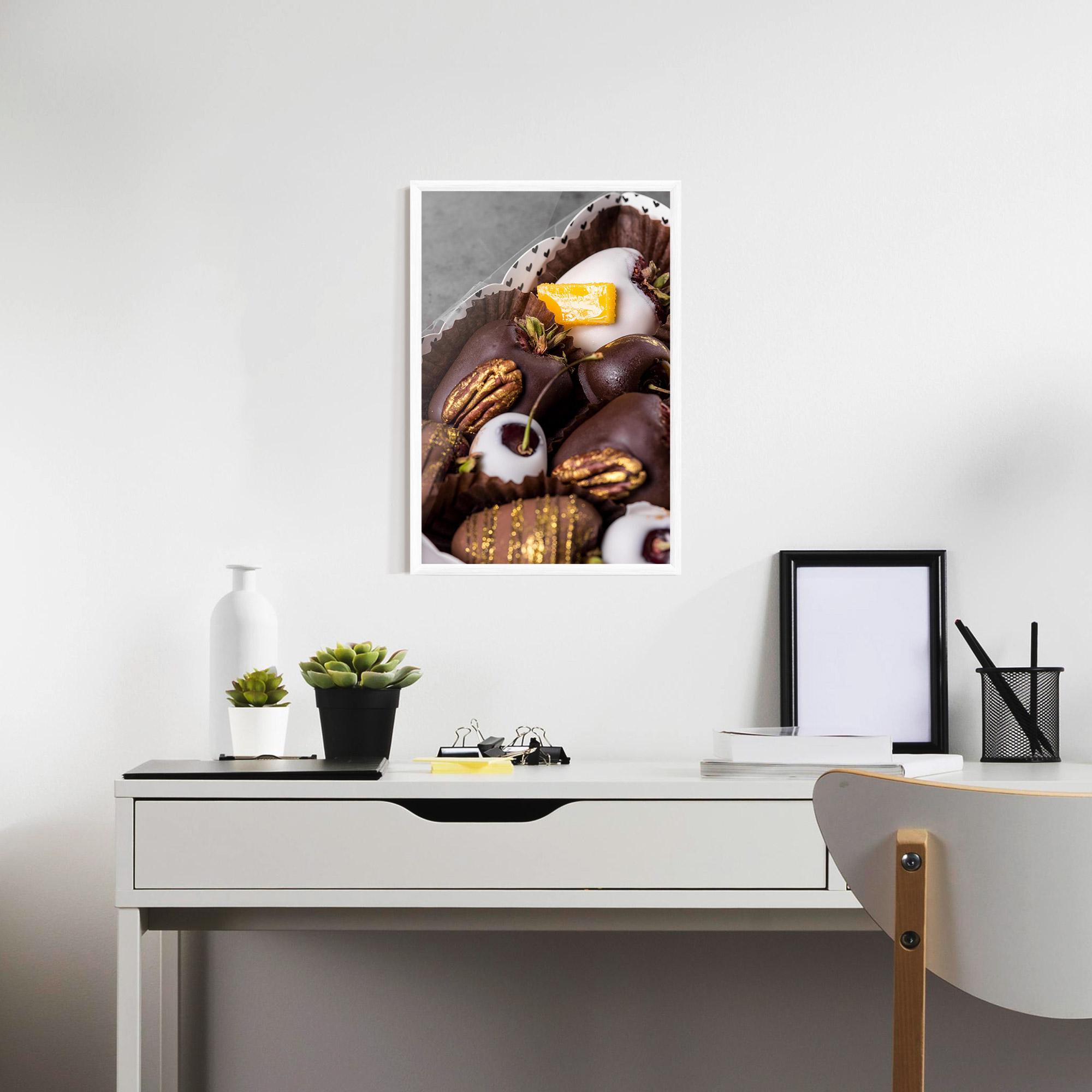 Gerahmte Poster Chocolate Covered mockup 7