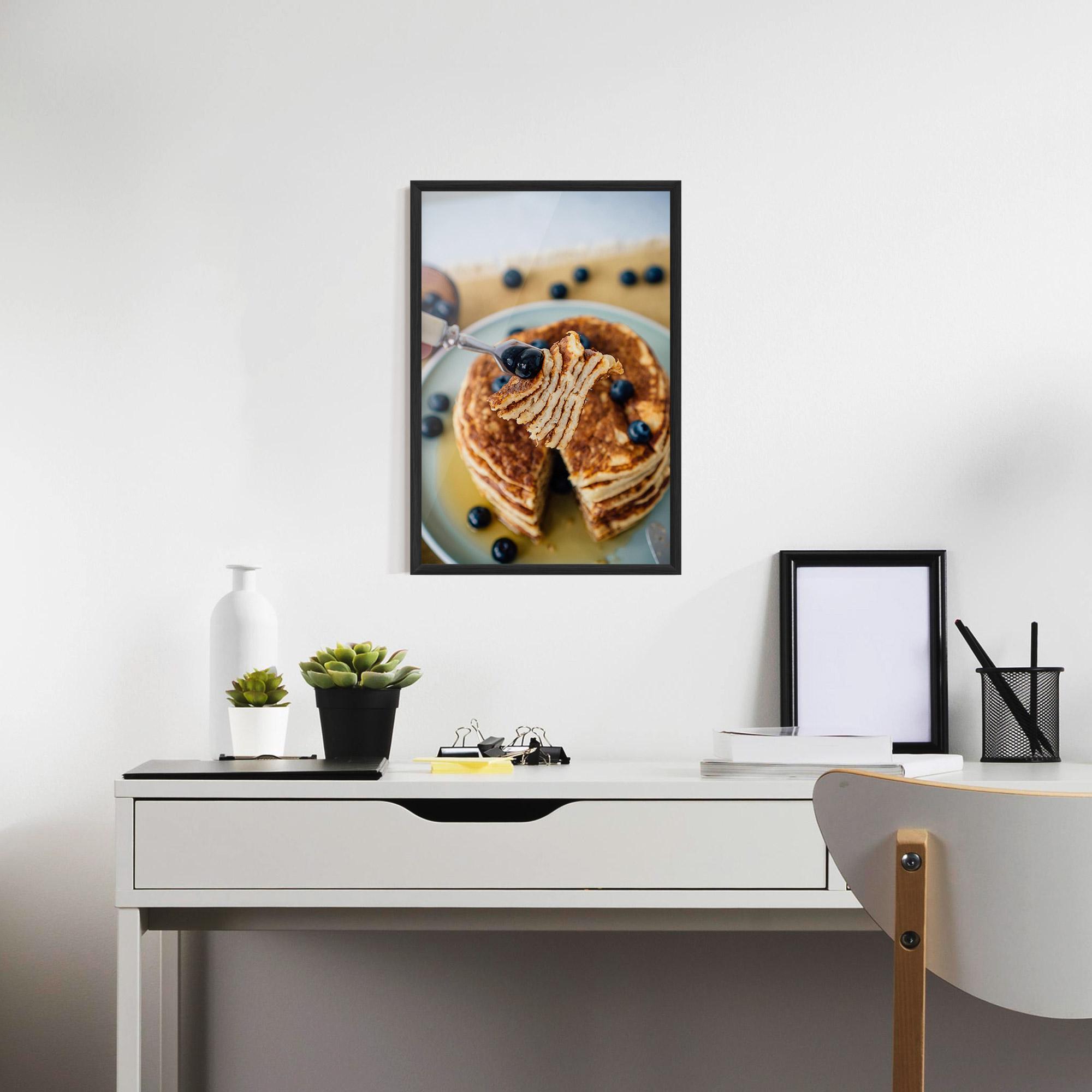 Gerahmte Poster Pancakes mockup 7