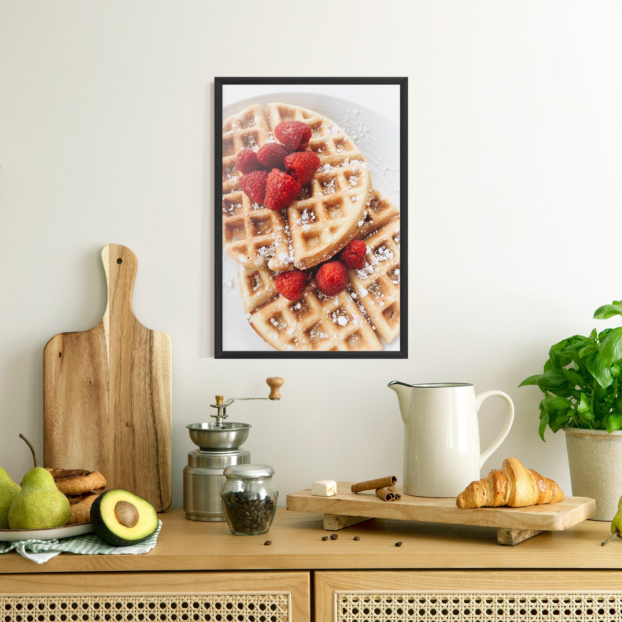 Gerahmte Poster Morning Dessert mockup 8