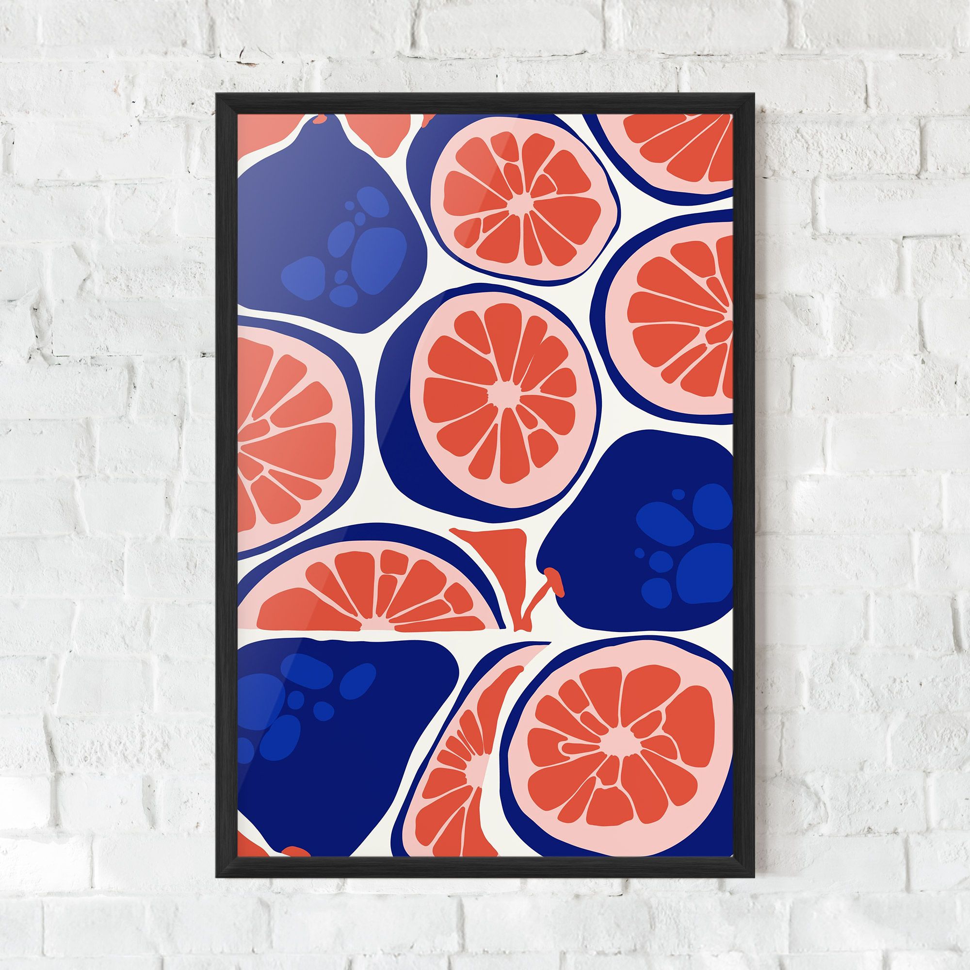 Blue Pink Fruit mockup 0