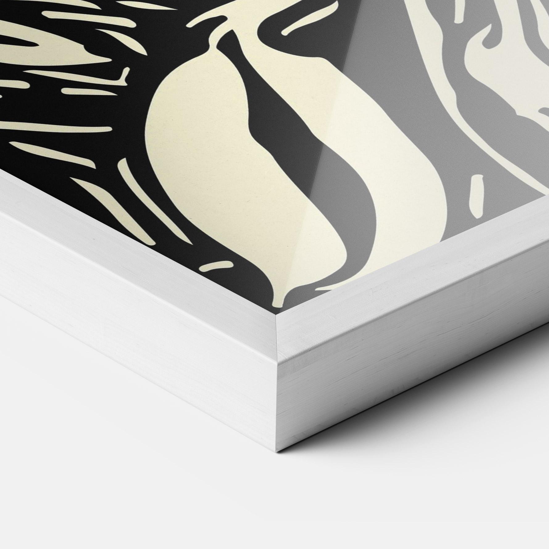 Gerahmte Poster Green Apple mockup 3