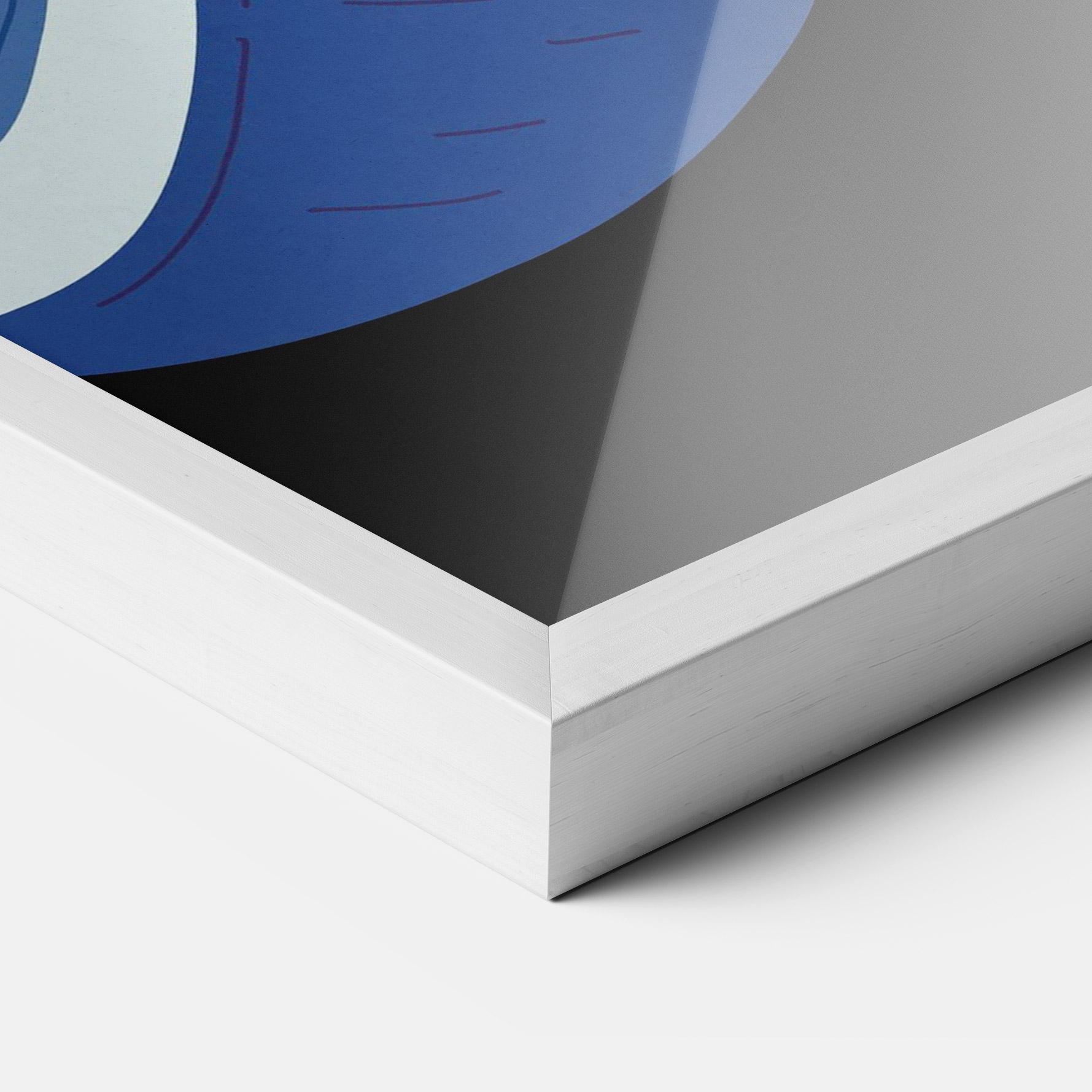 Gerahmte Poster Purple Fruit mockup 3