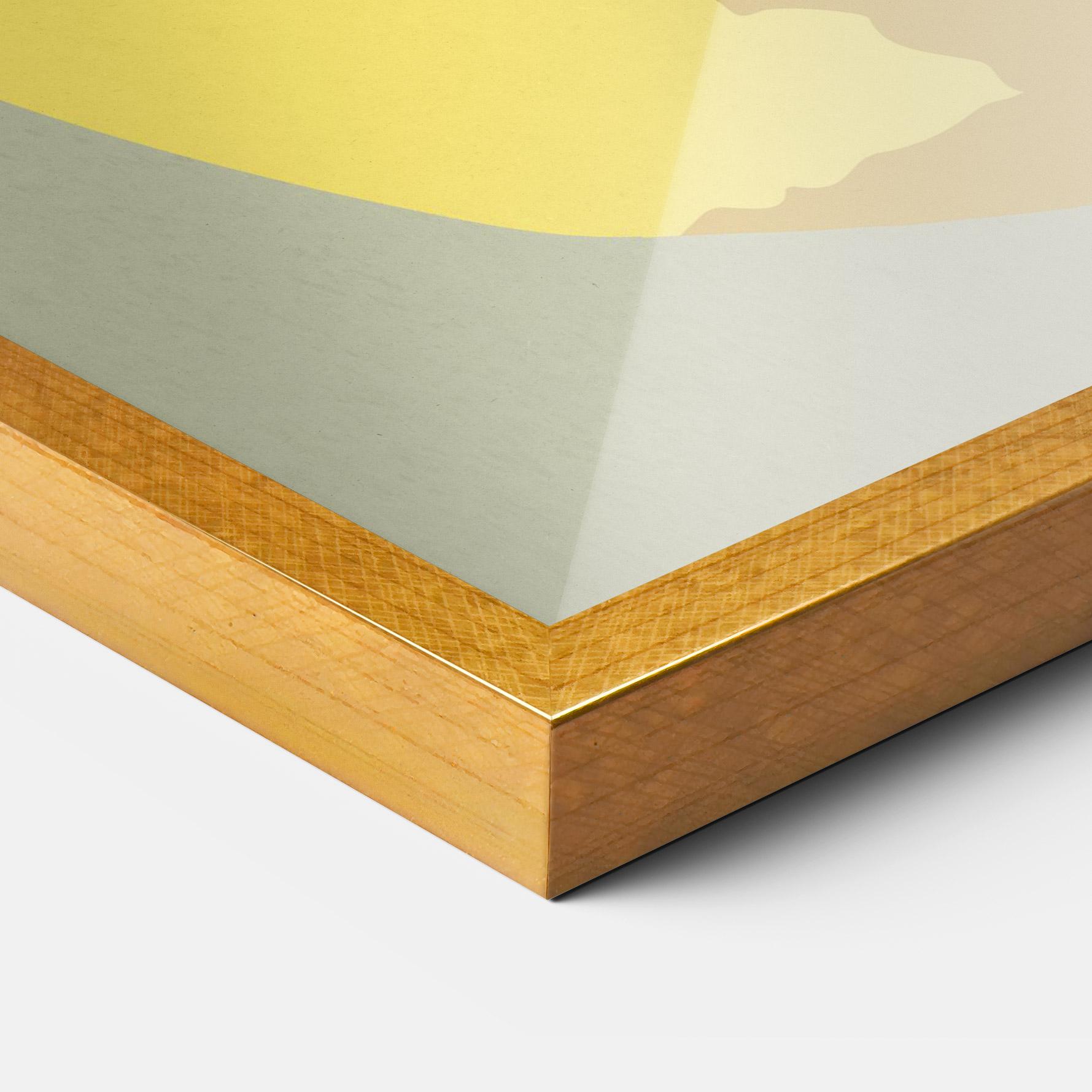 Gerahmte Poster Pear Art mockup 3