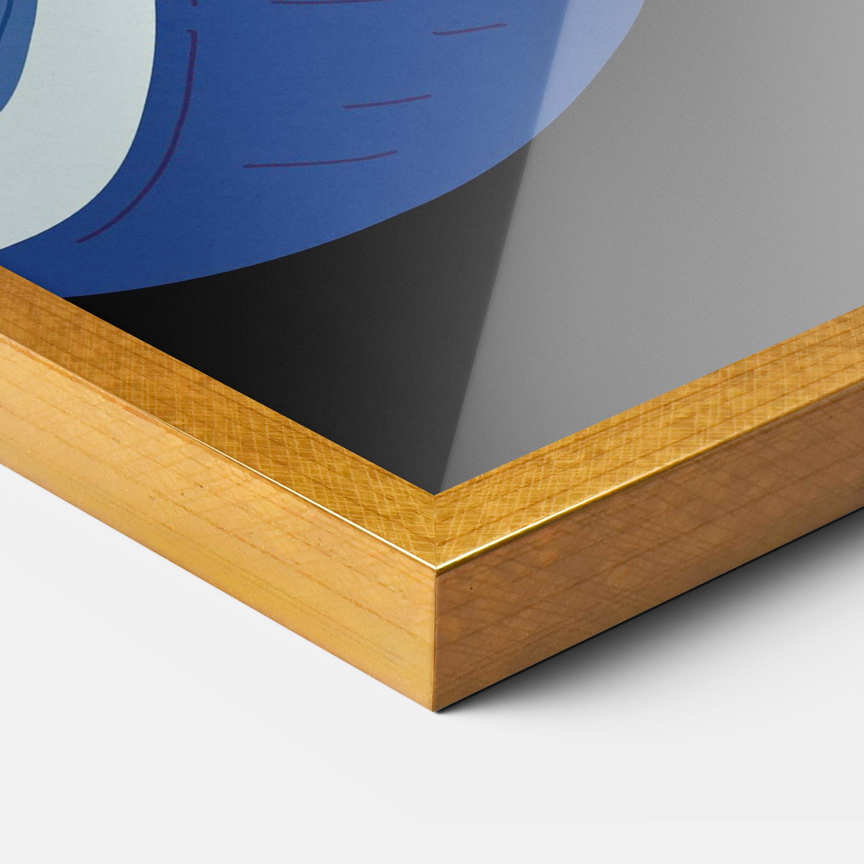 Gerahmte Poster Purple Fruit mockup 3