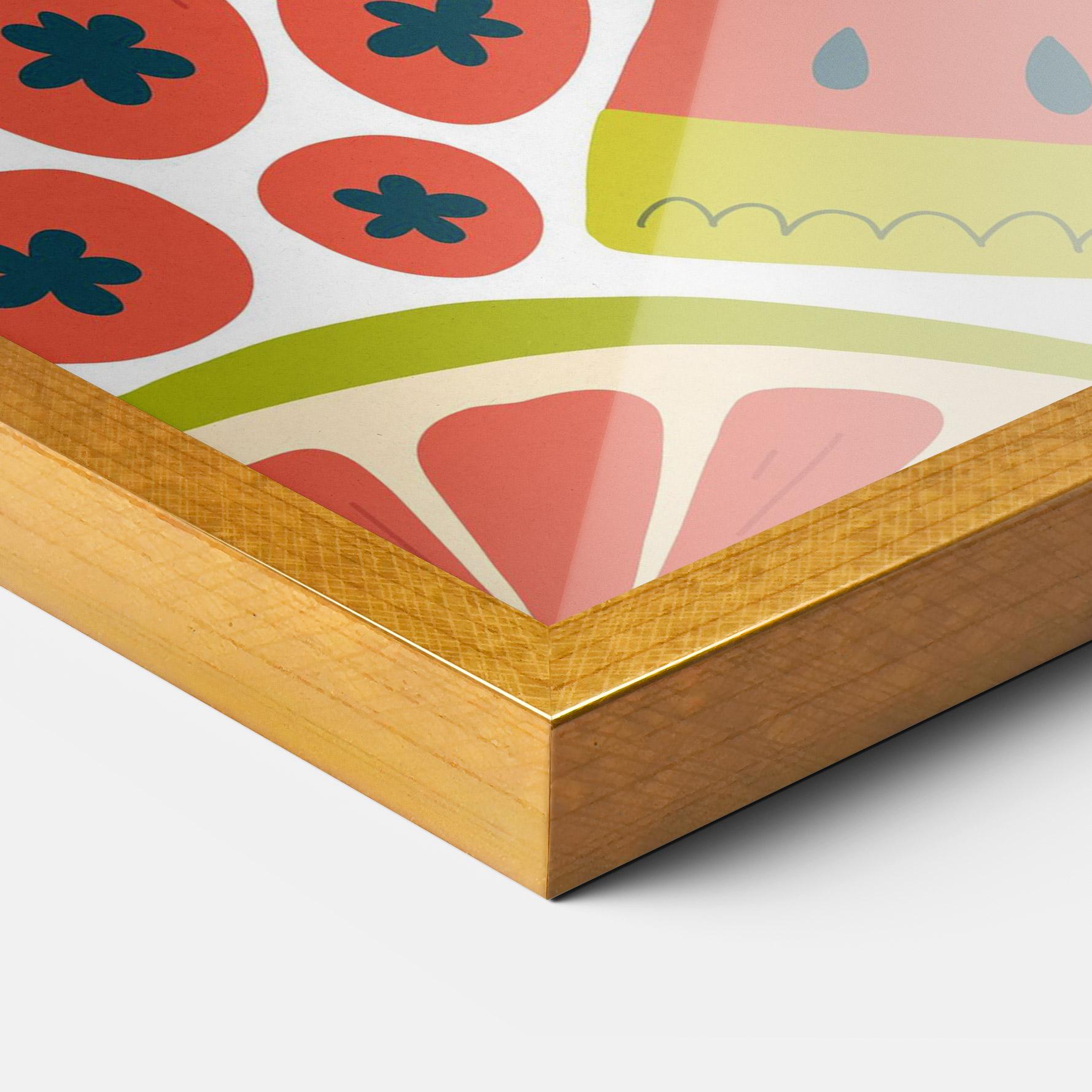 Gerahmte Poster Watermelon mockup 3