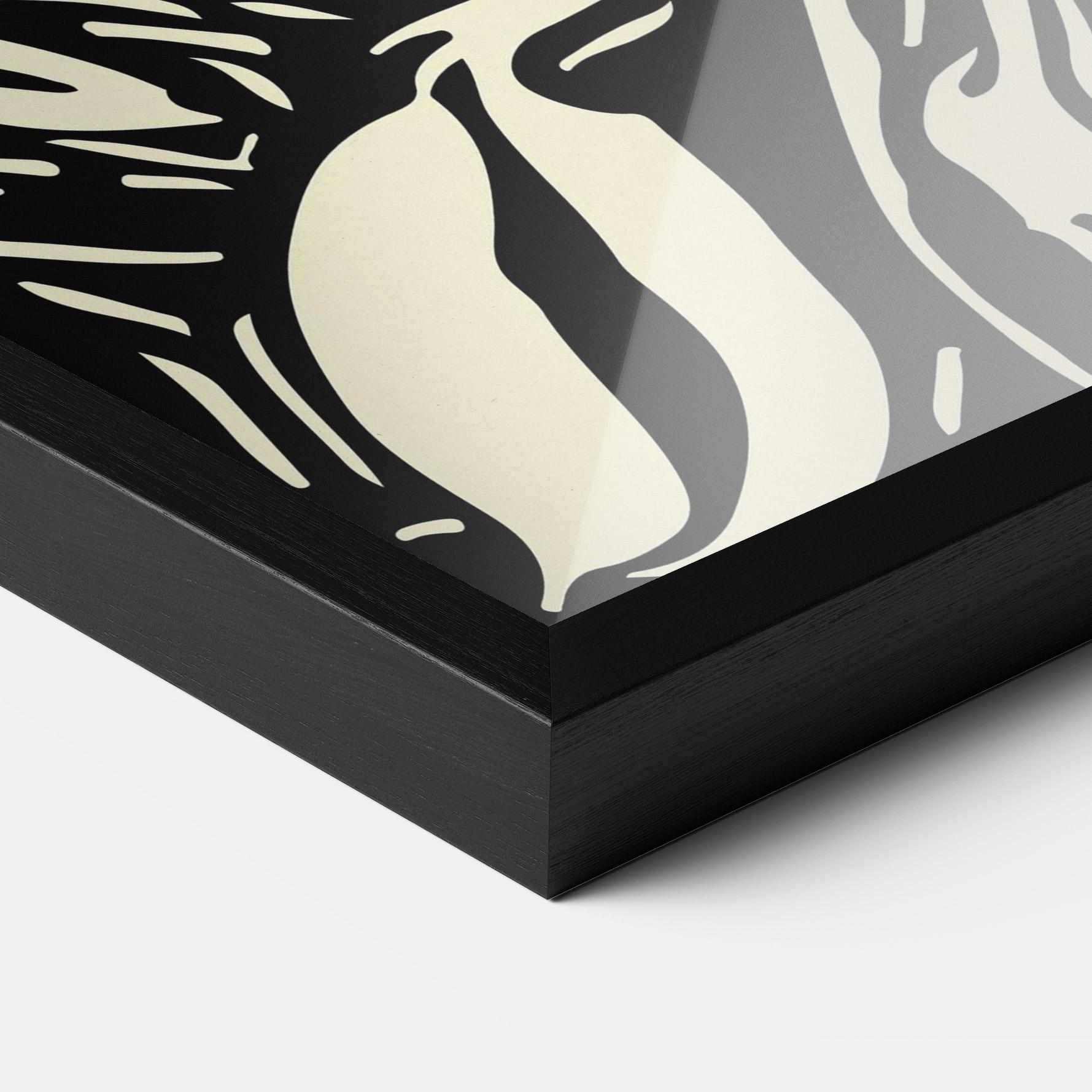 Gerahmte Poster Green Apple mockup 3