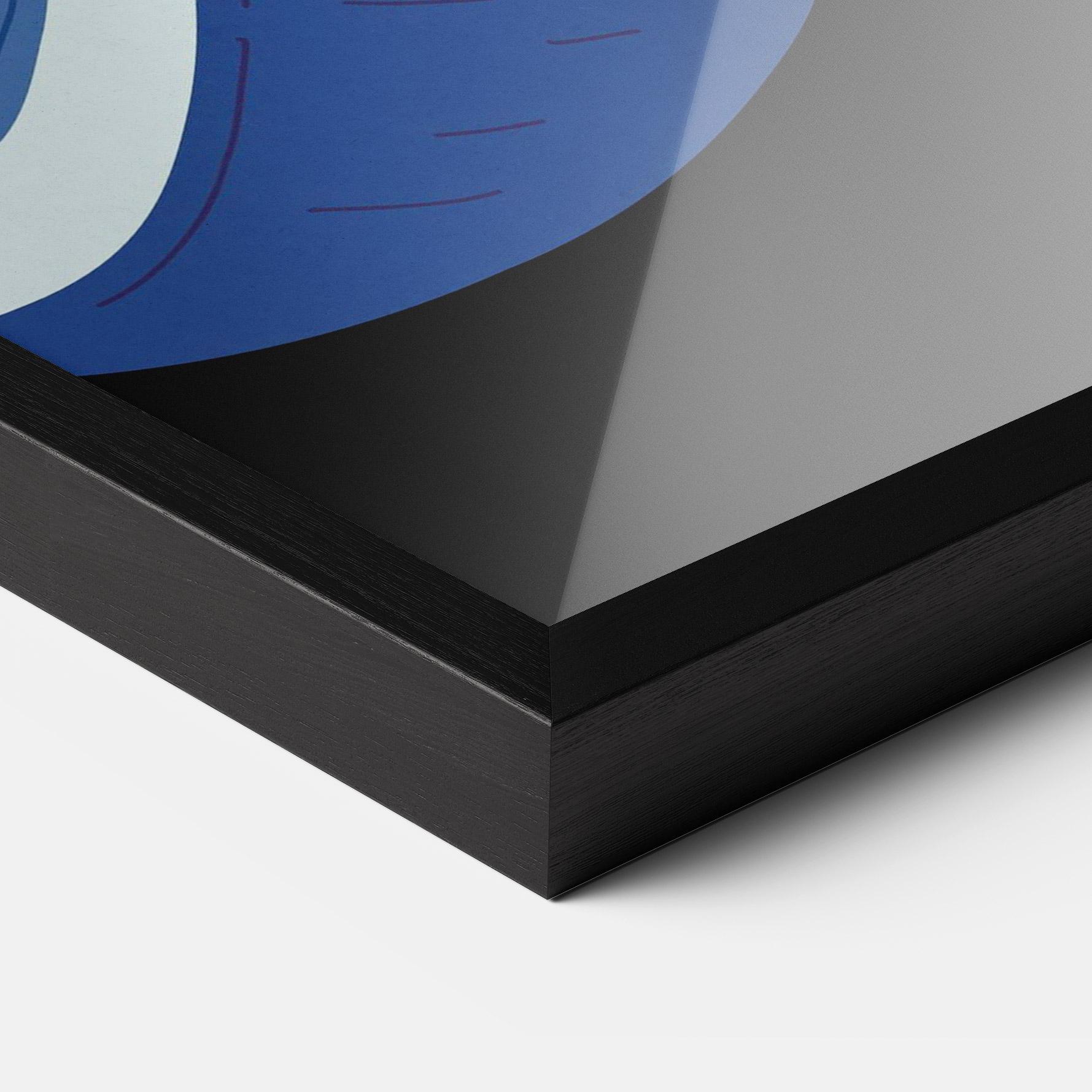 Gerahmte Poster Purple Fruit mockup 3