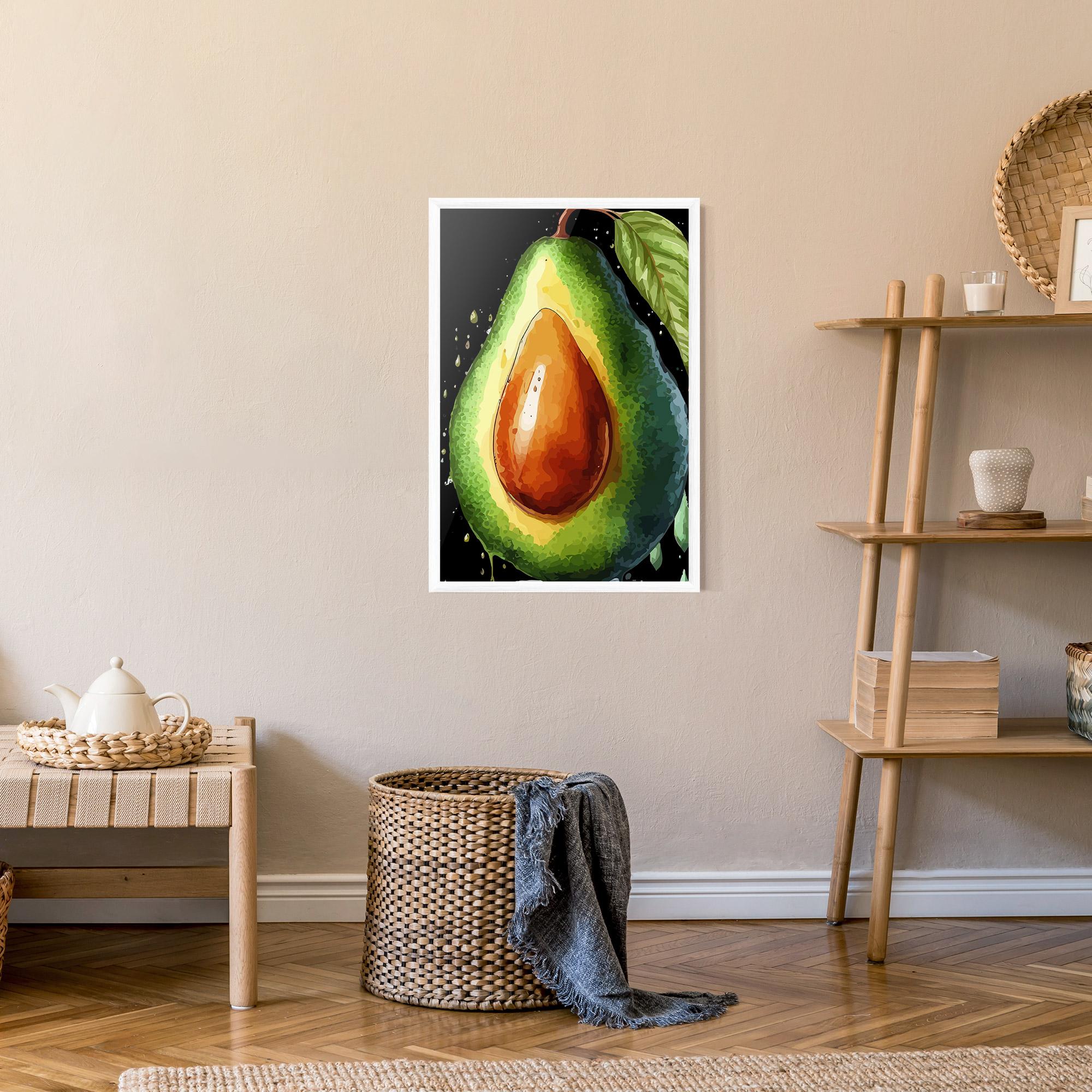 Gerahmte Poster Avocado Art mockup 9