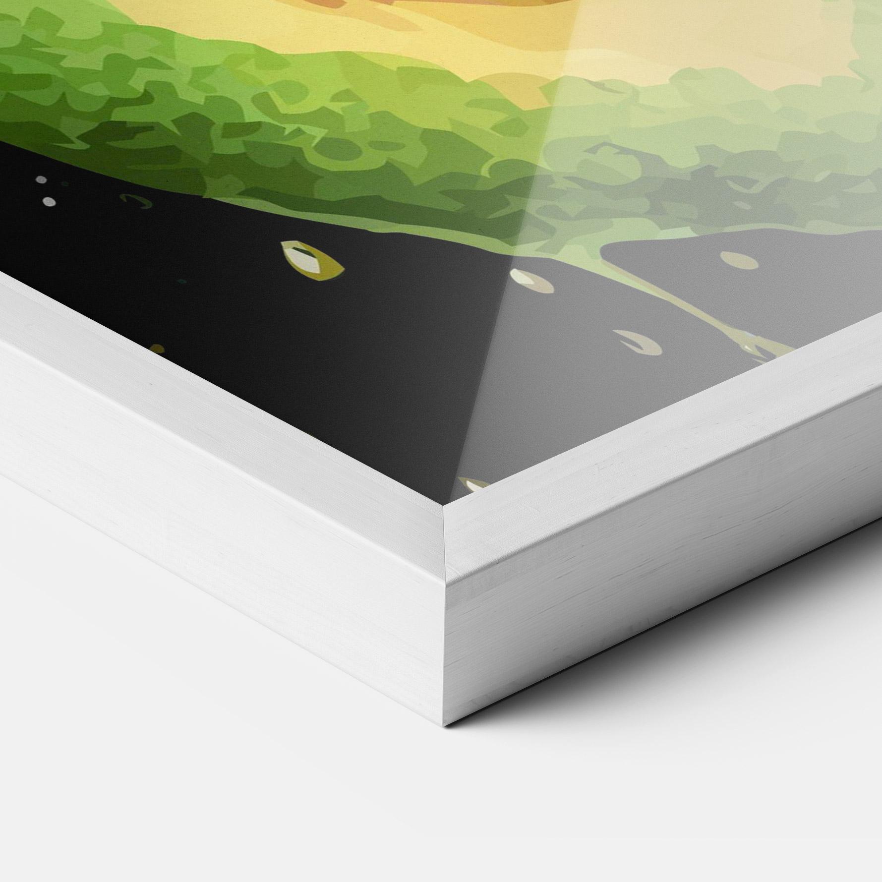 Gerahmte Poster Avocado Art mockup 3