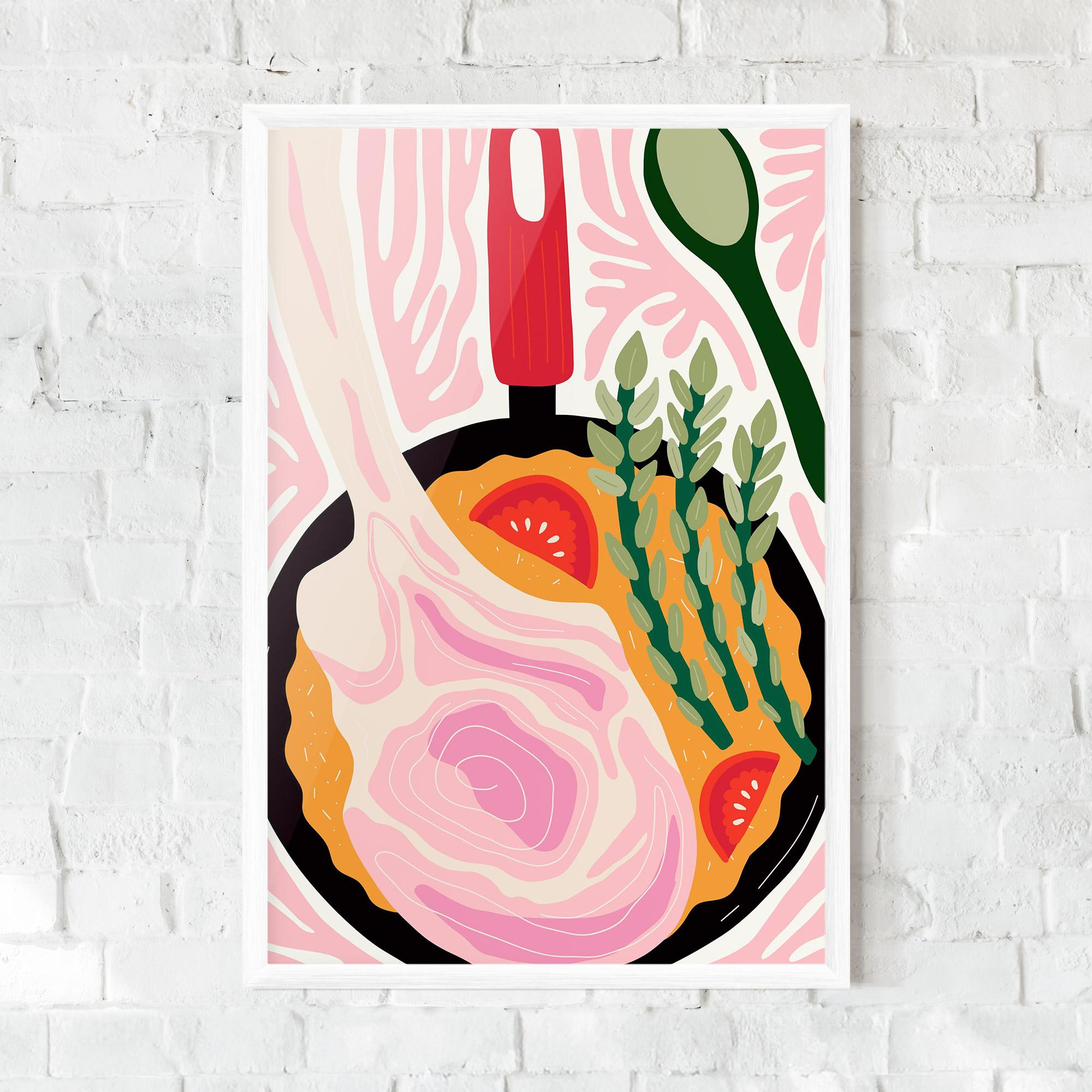 Gerahmte Poster Cooking mockup 0