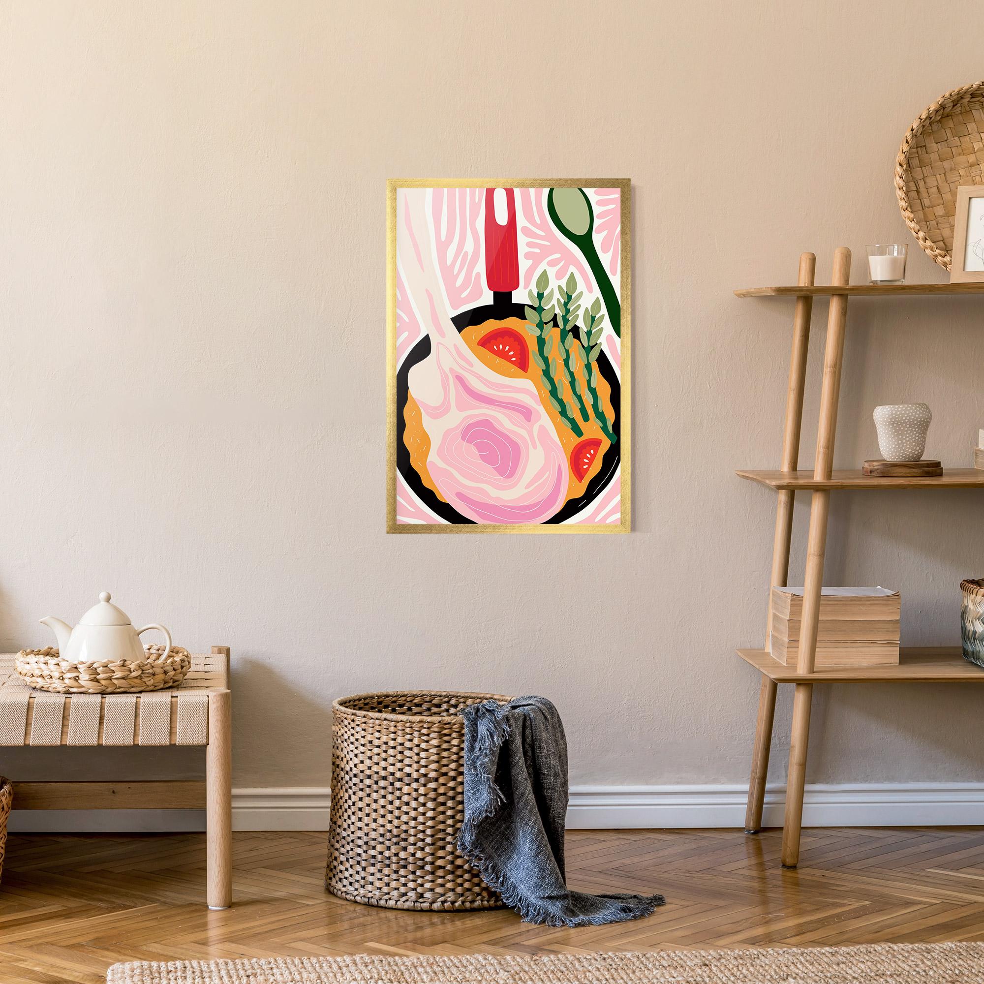 Gerahmte Poster Cooking mockup 9