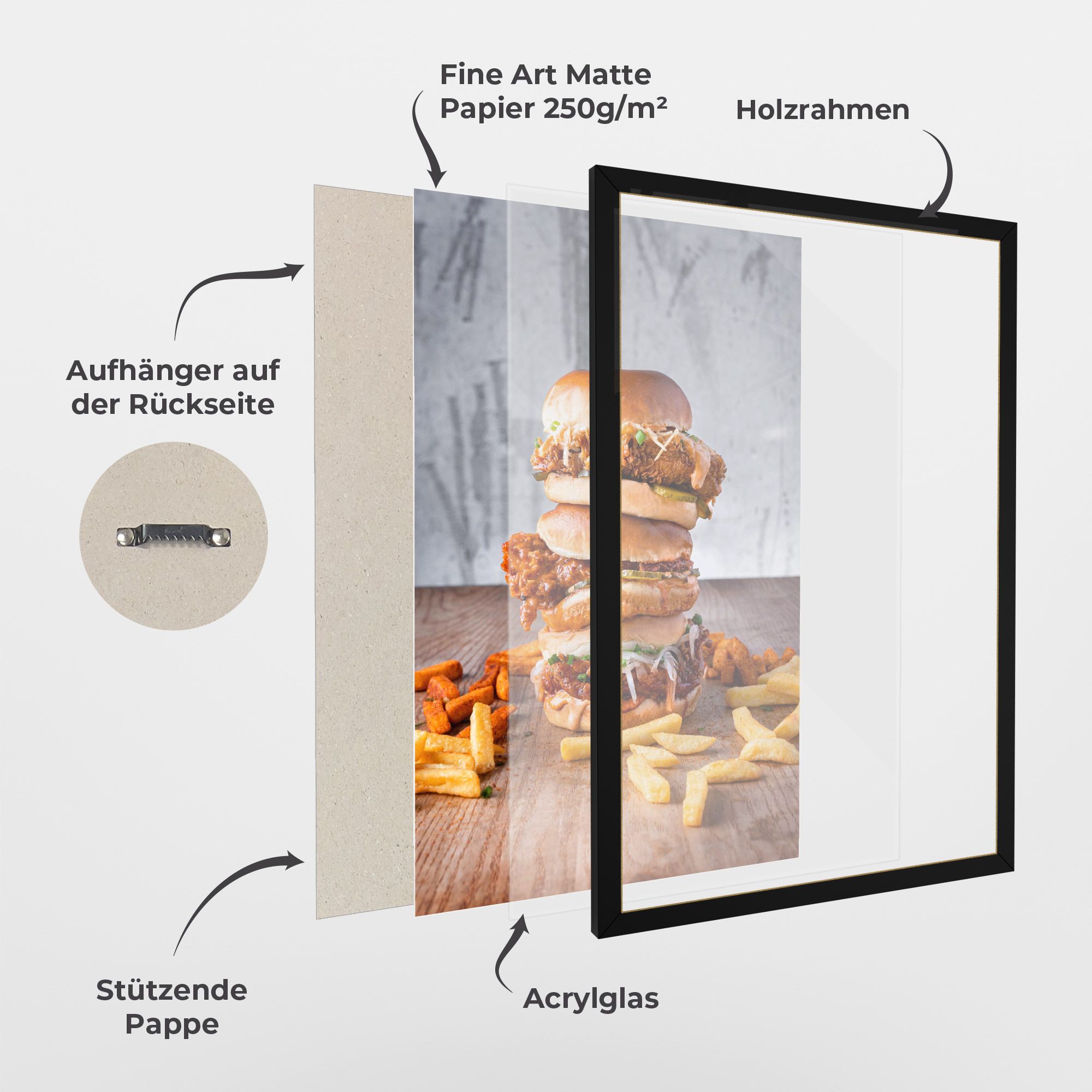 Triple Hamburger mockup 1