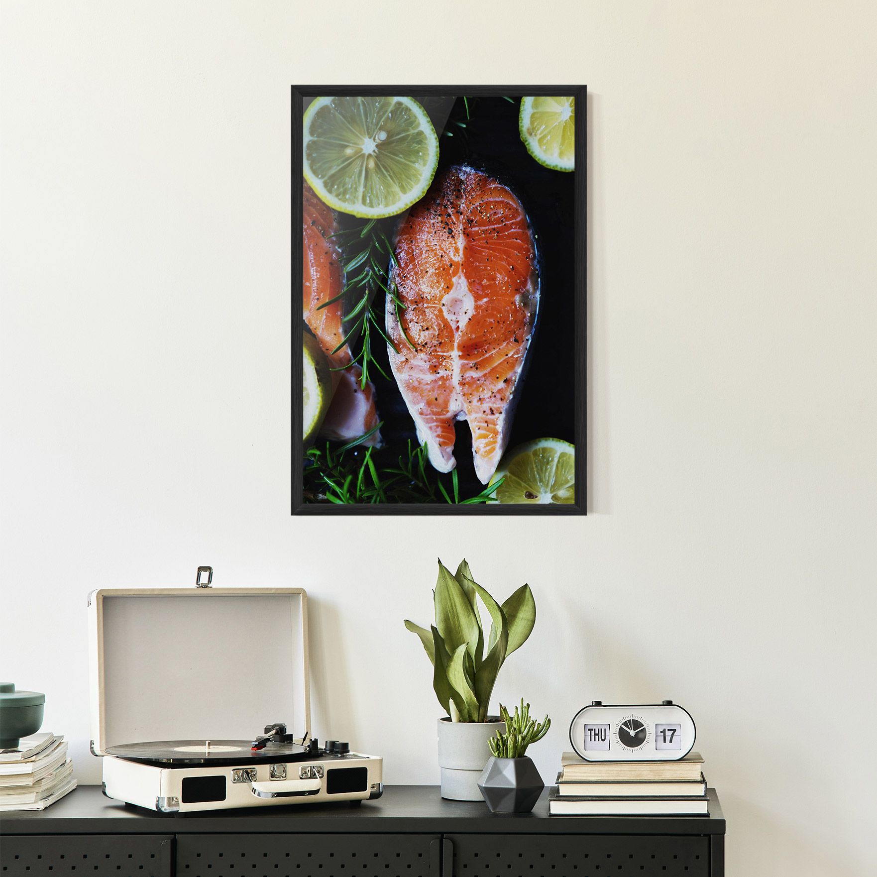 Fish With Lemons mockup 2