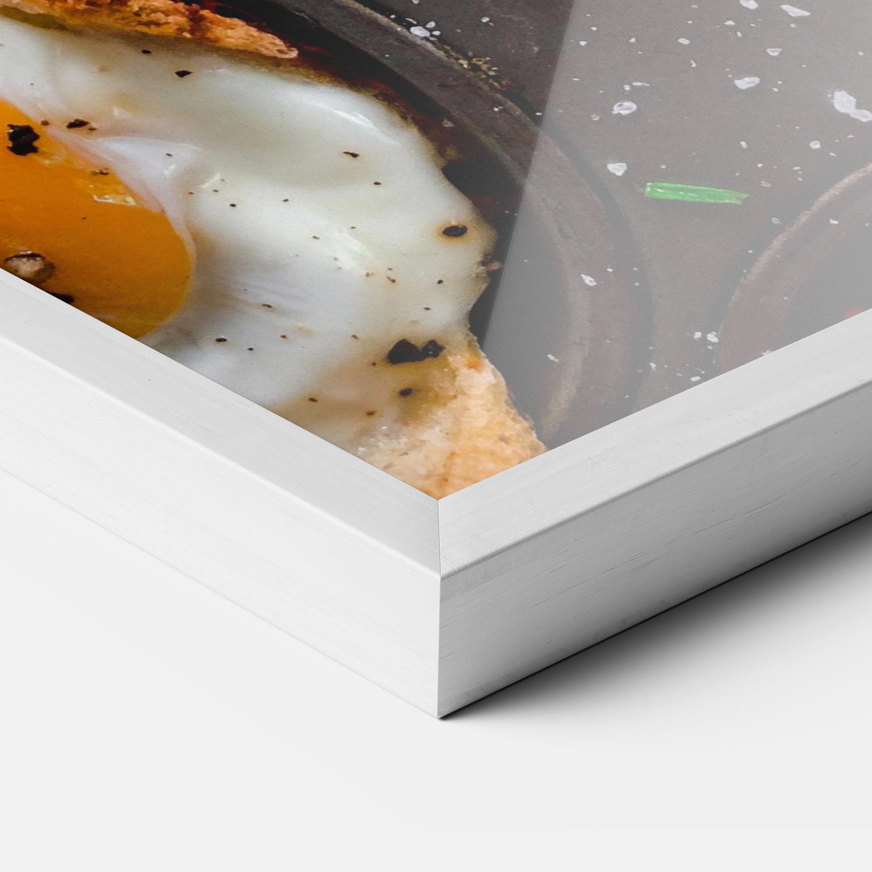 Gerahmte Poster Egg On Tray mockup 3