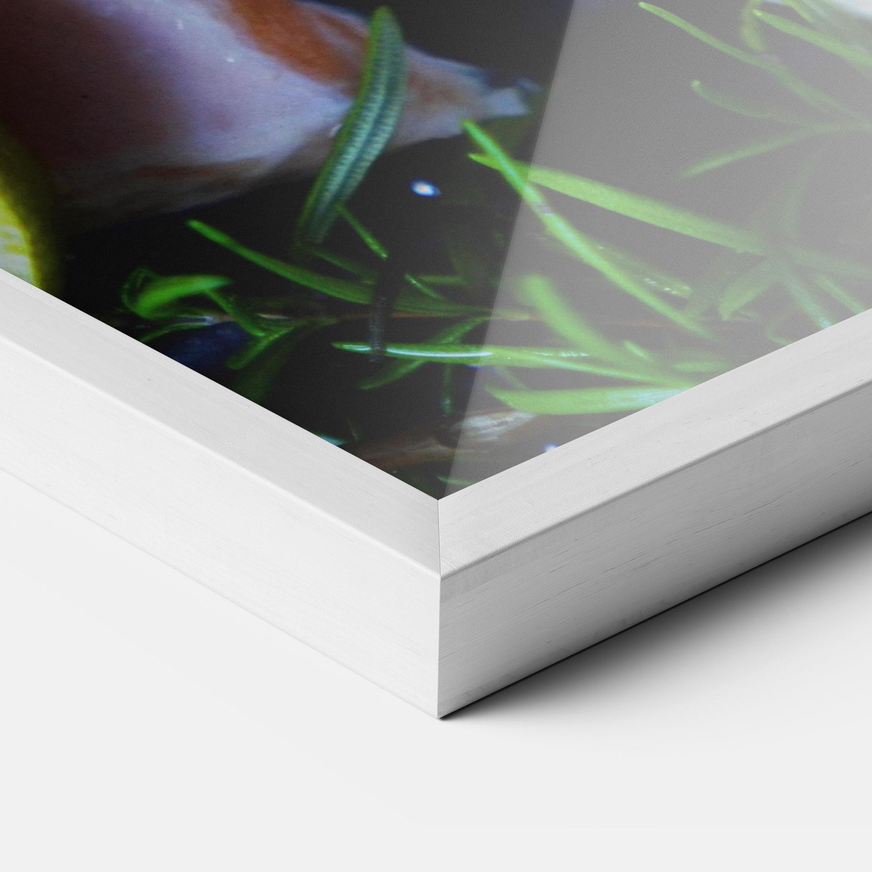 Gerahmte Poster Fish With Lemons mockup 3