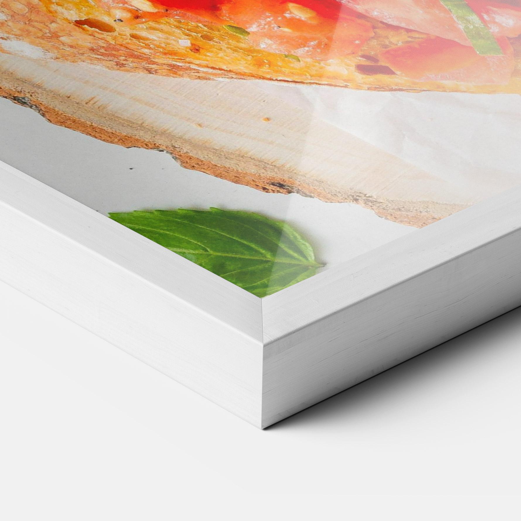 Gerahmte Poster Tomatoes On Bread mockup 3