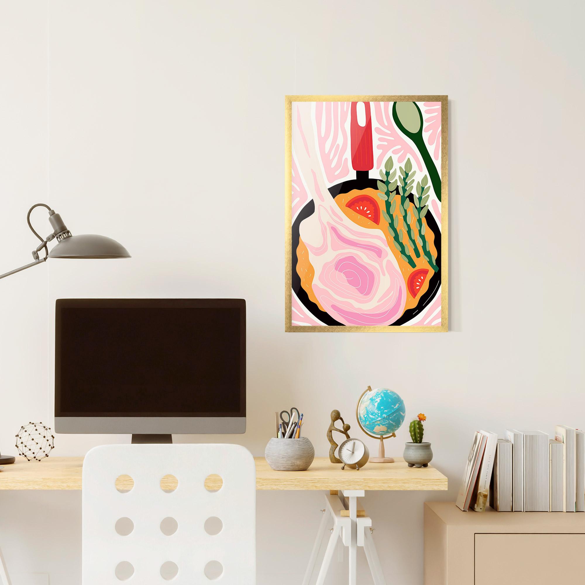 Gerahmte Poster Cooking mockup 6