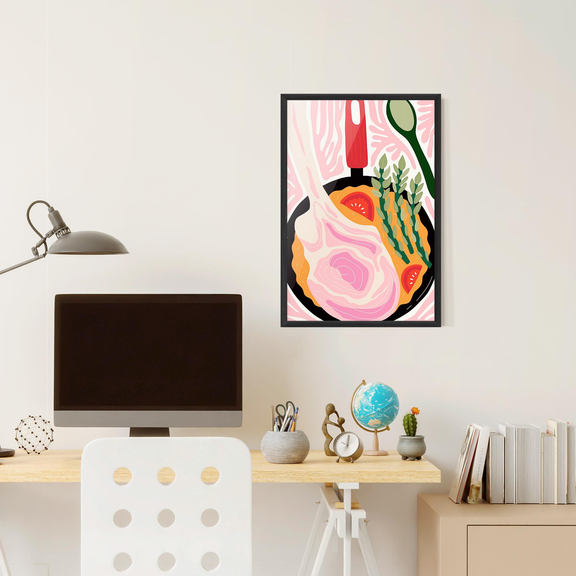 Gerahmte Poster Cooking mockup 6