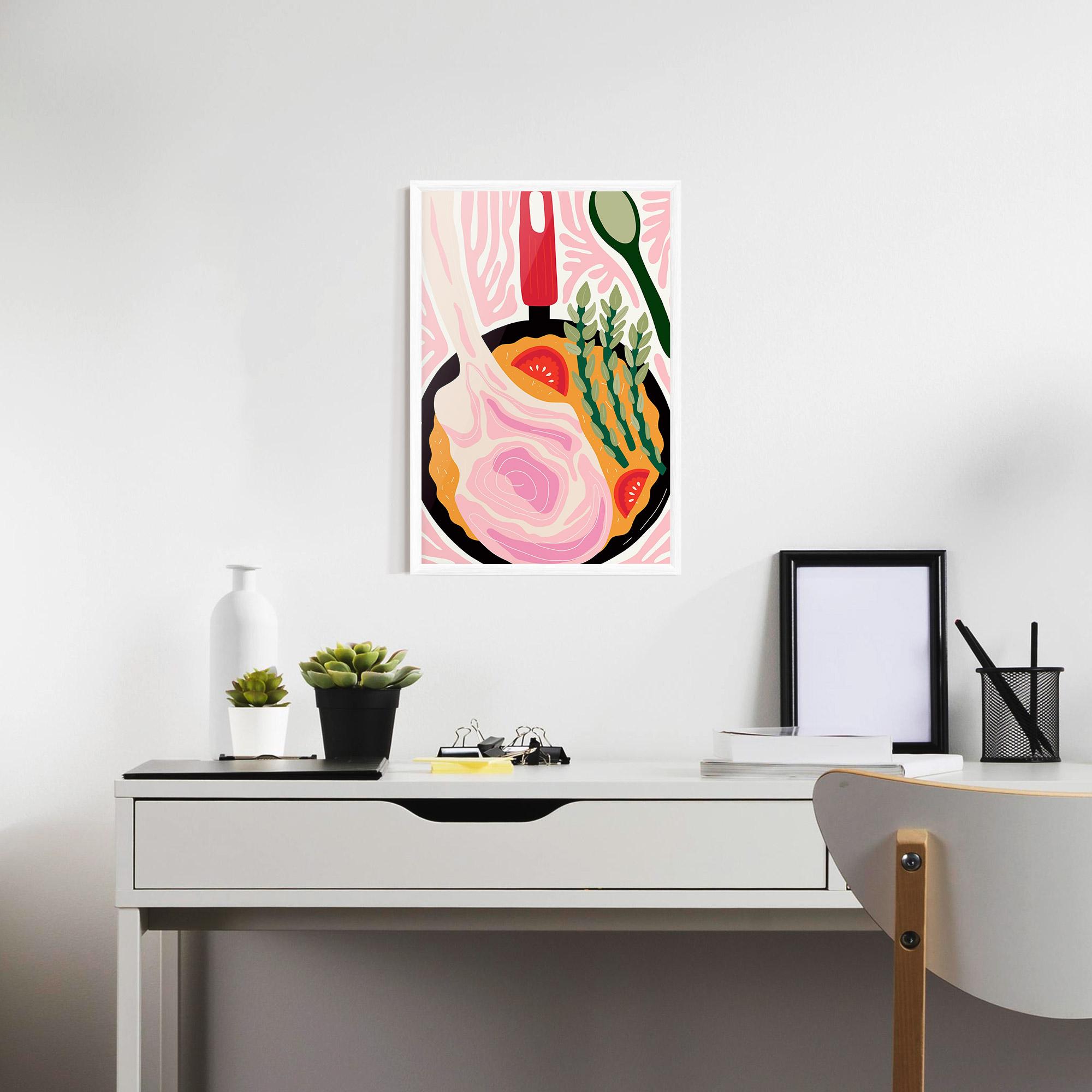 Gerahmte Poster Cooking mockup 7