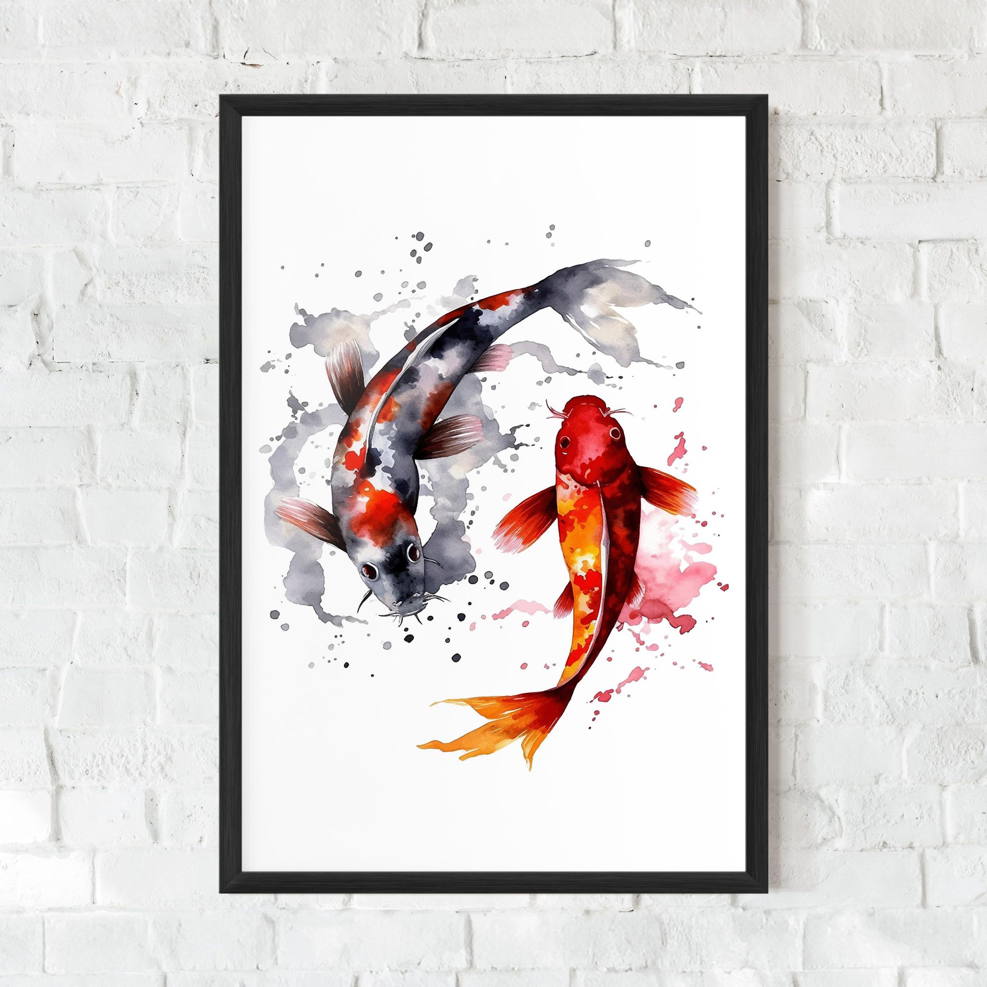 Beautiful Koi mockup 0