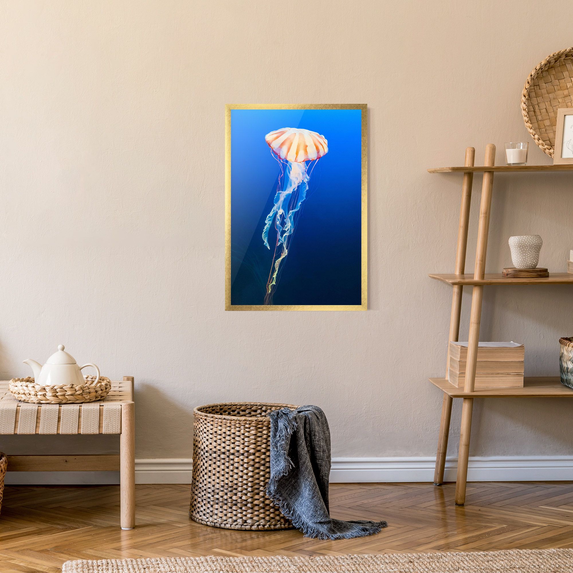 Cream Jellyfish mockup 9