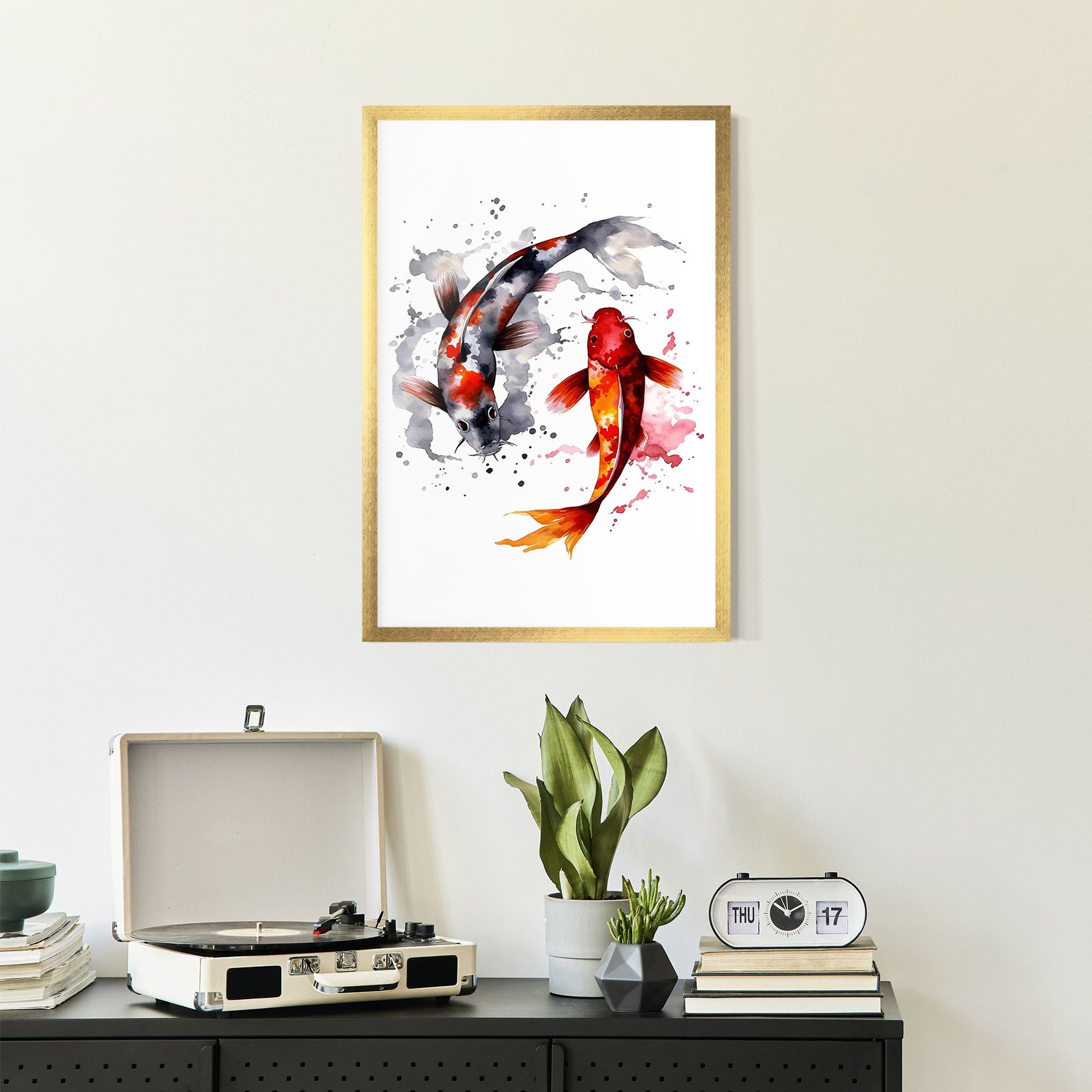 Beautiful Koi mockup 2