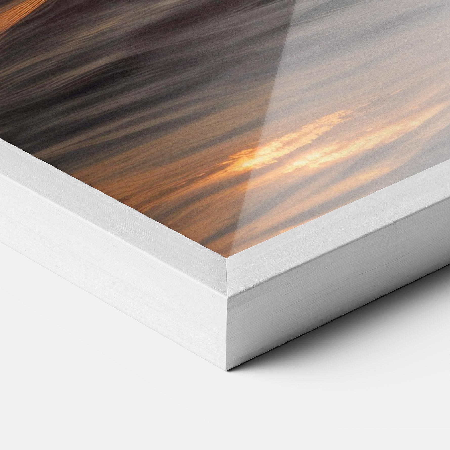 Gerahmte Poster Dolphin Jump mockup 3