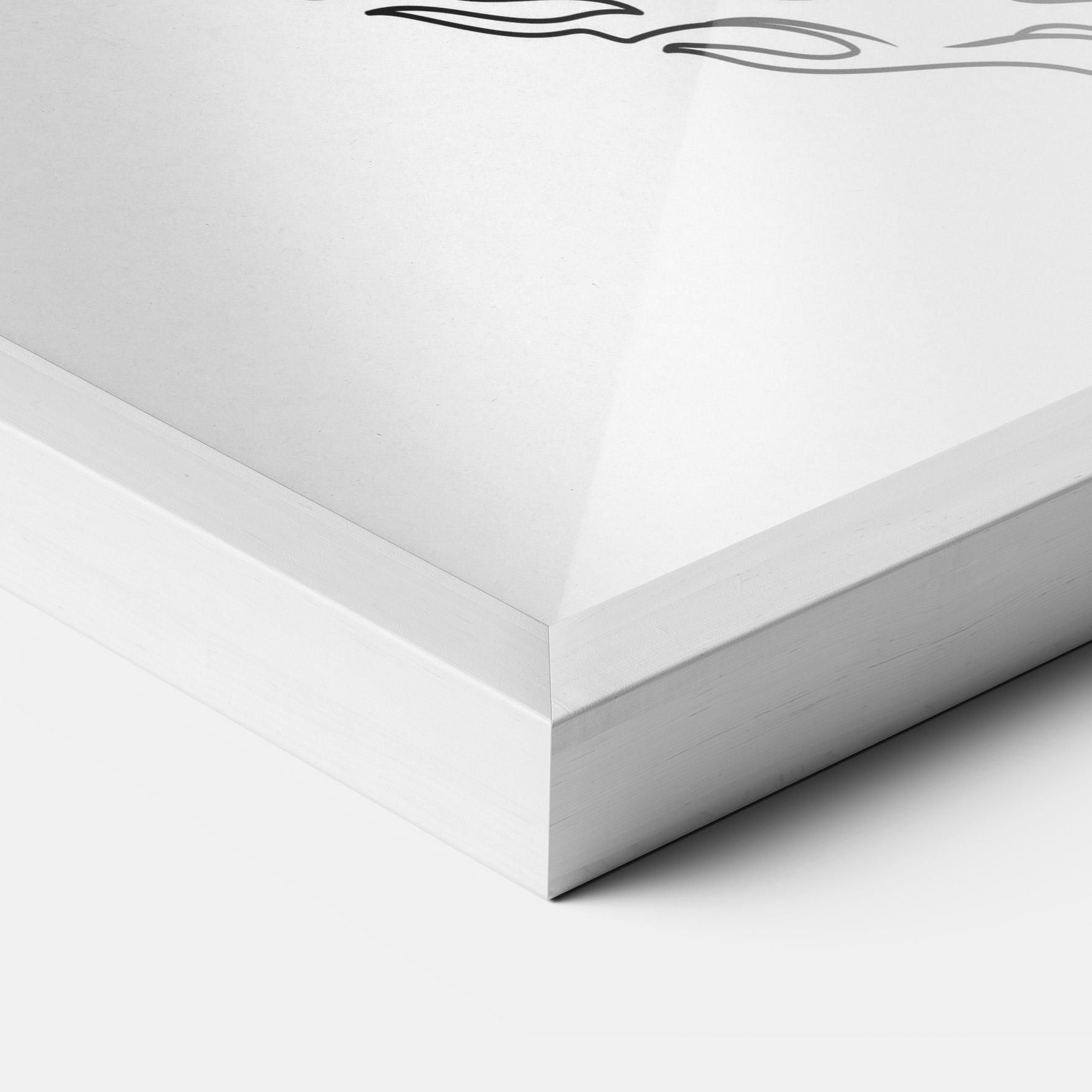 Gerahmte Poster Koi Design mockup 3