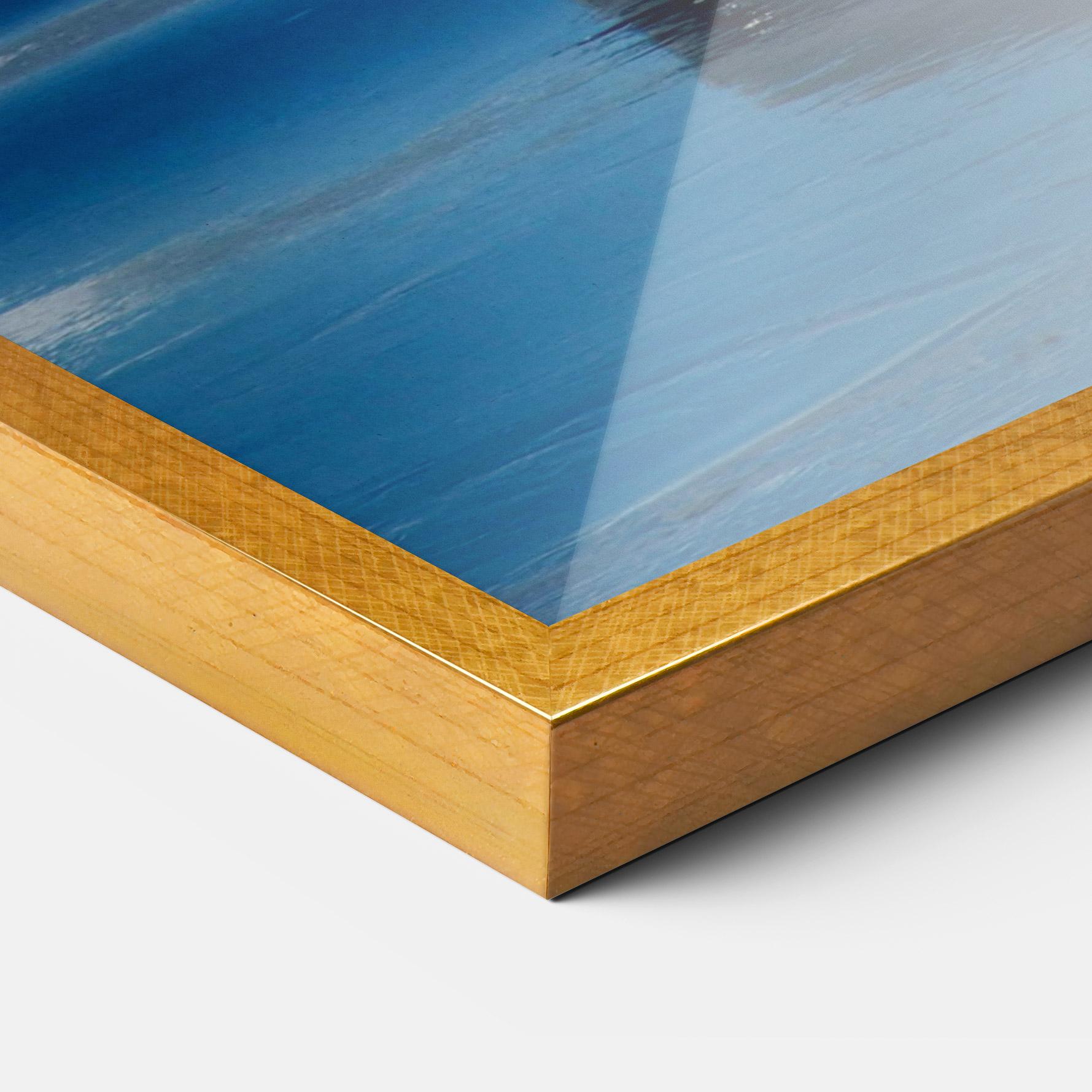 Gerahmte Poster Whale Tail mockup 3